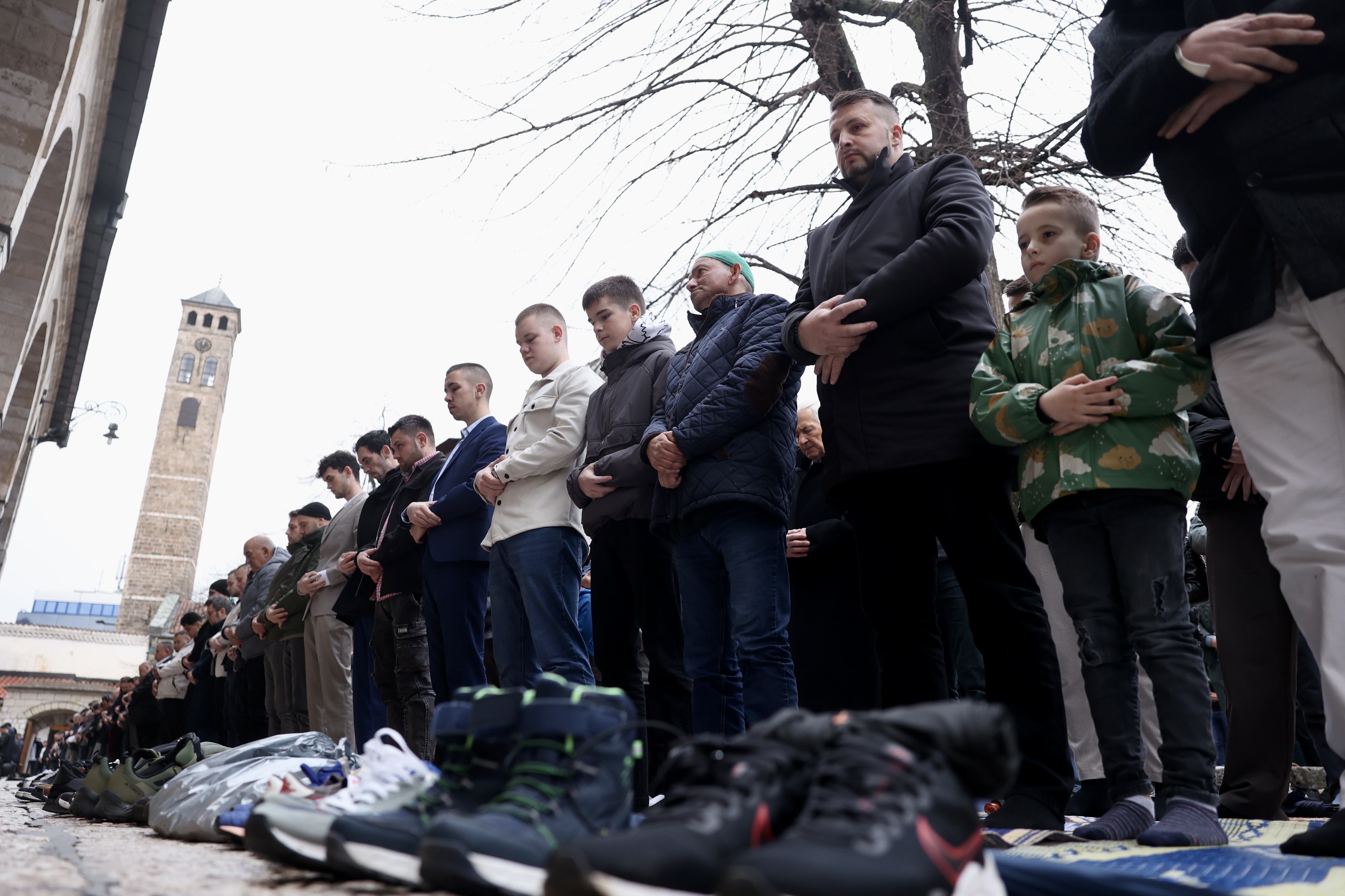 Bajram-namaz u Beogovj džamiji u Sarajevu/ Foto: N1/F.Z.