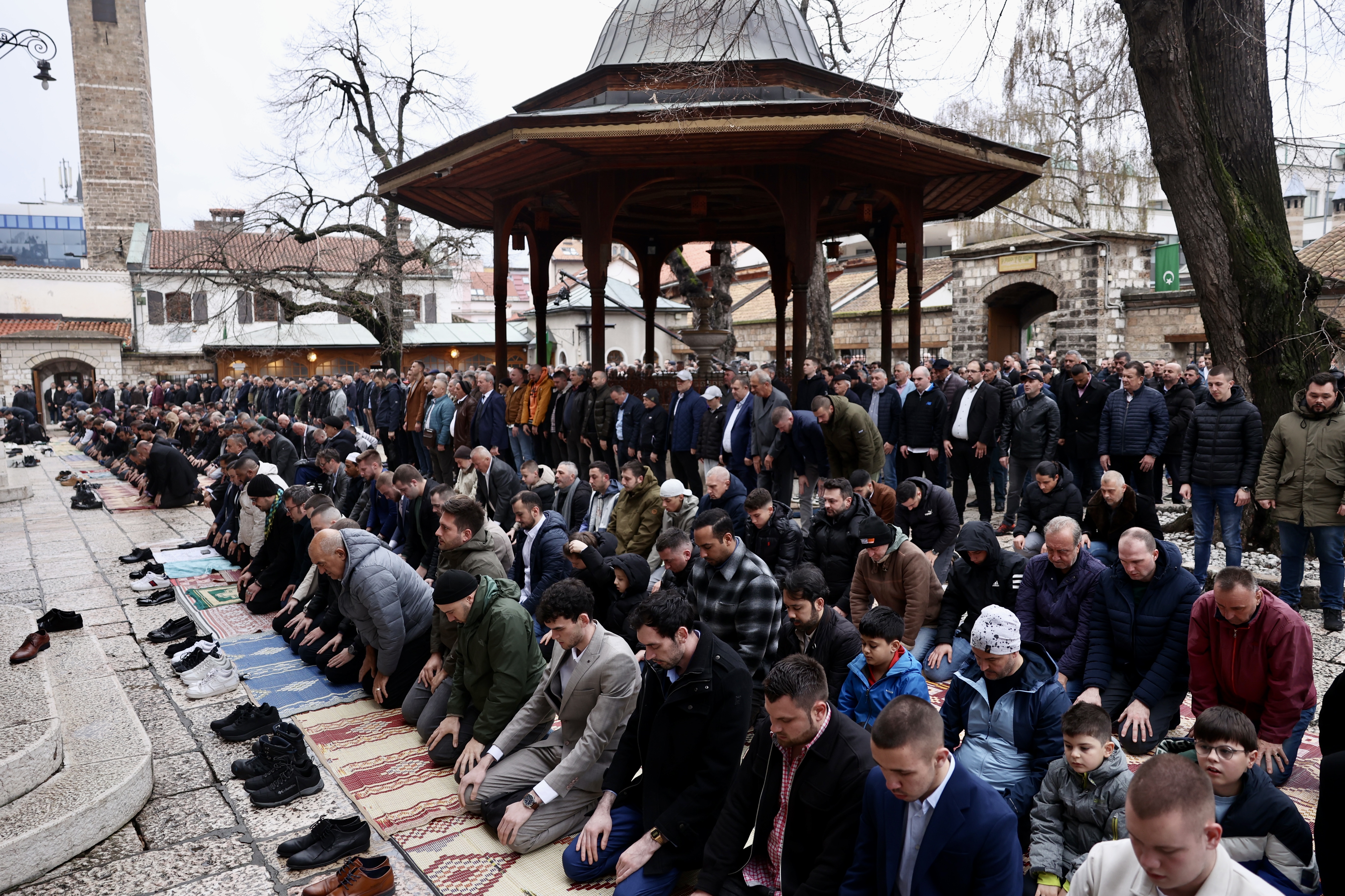 Bajram-namaz u Beogovj džamiji u Sarajevu/ Foto: N1/F.Z.