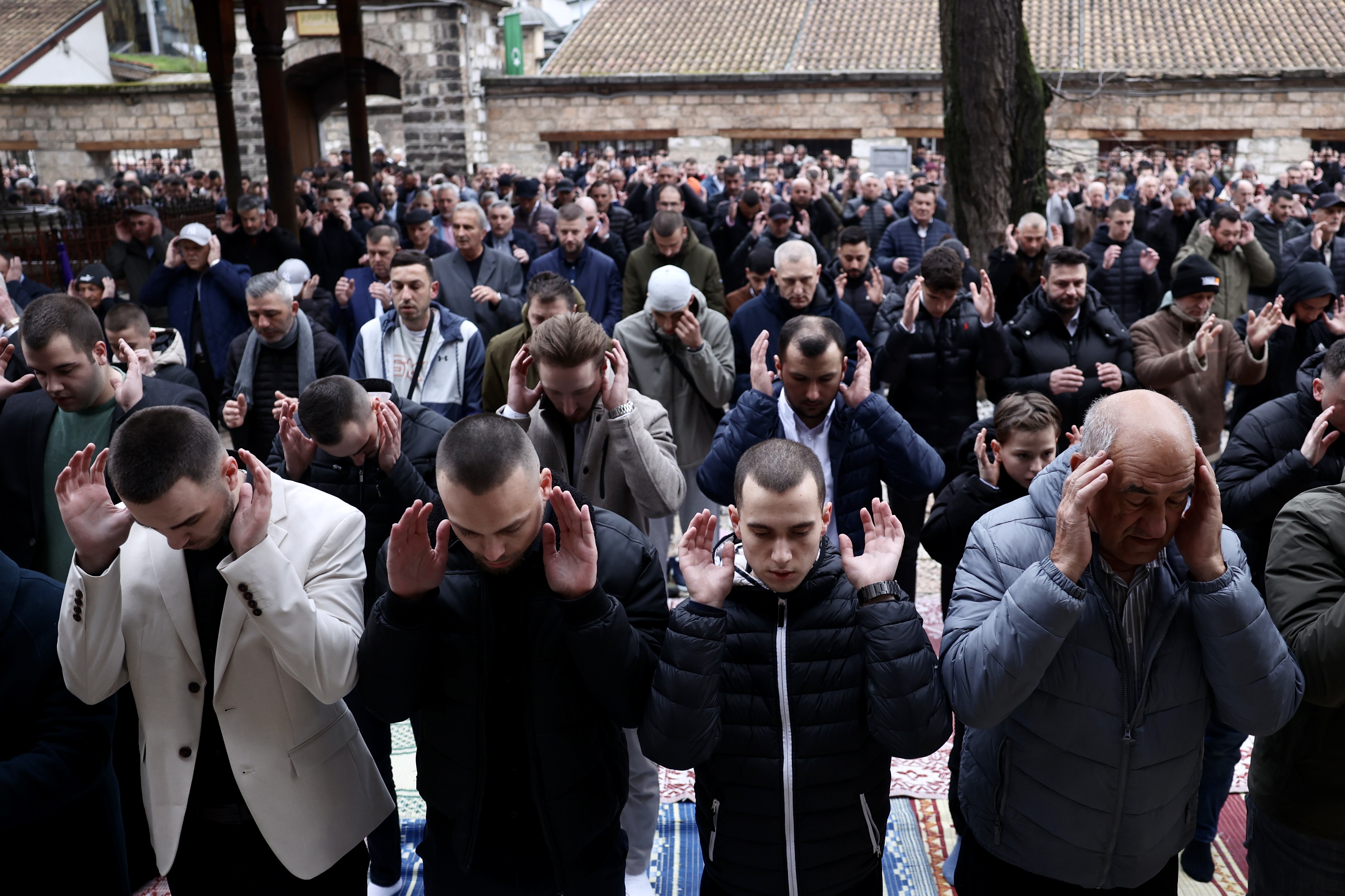 Bajram-namaz u Beogovj džamiji u Sarajevu/ Foto: N1/F.Z.