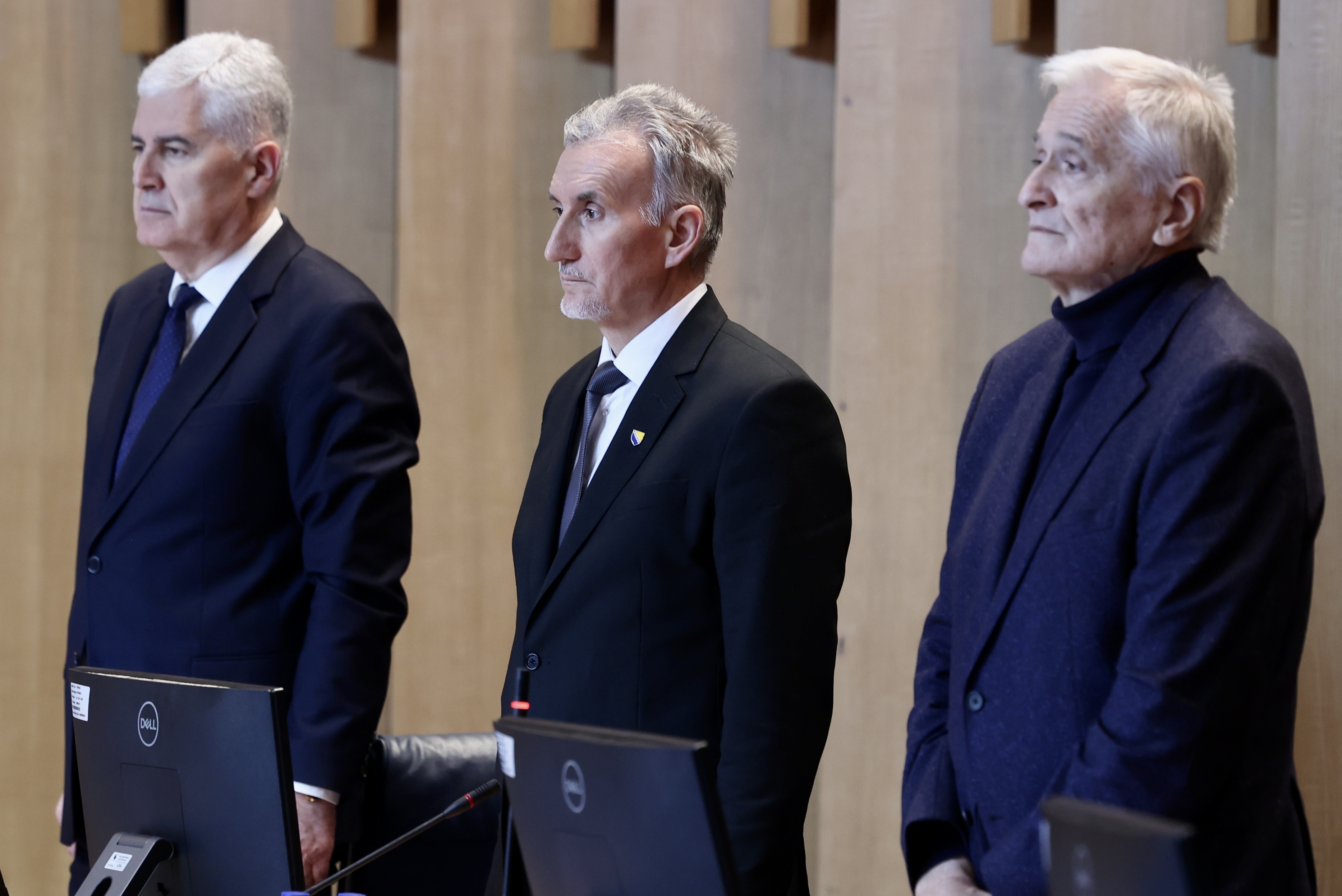 Dragan Čović, Kemal Ademović i Nikola Špirić (F.Z./N1) 