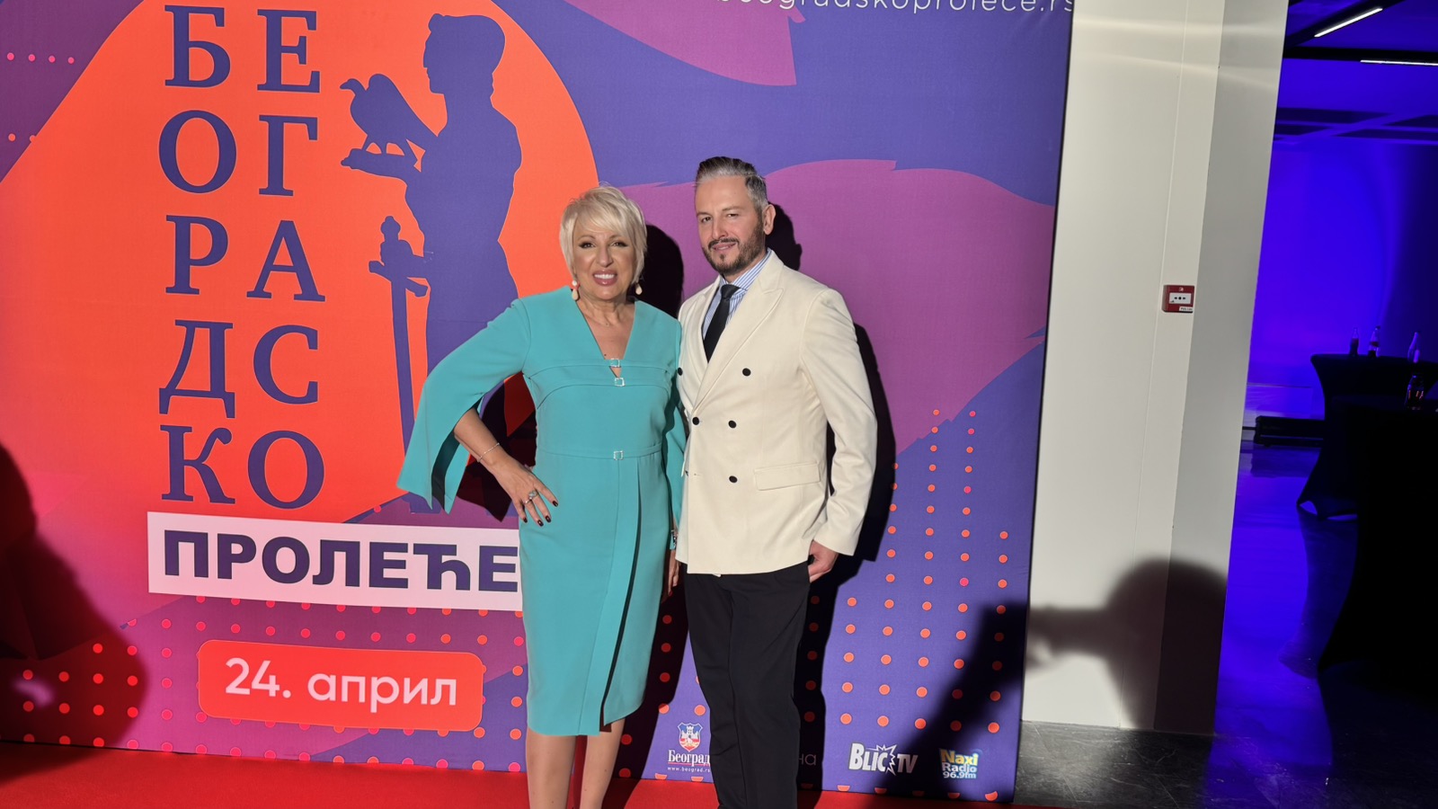 Direktorica festivala Maja Rakovic i Neno Muric