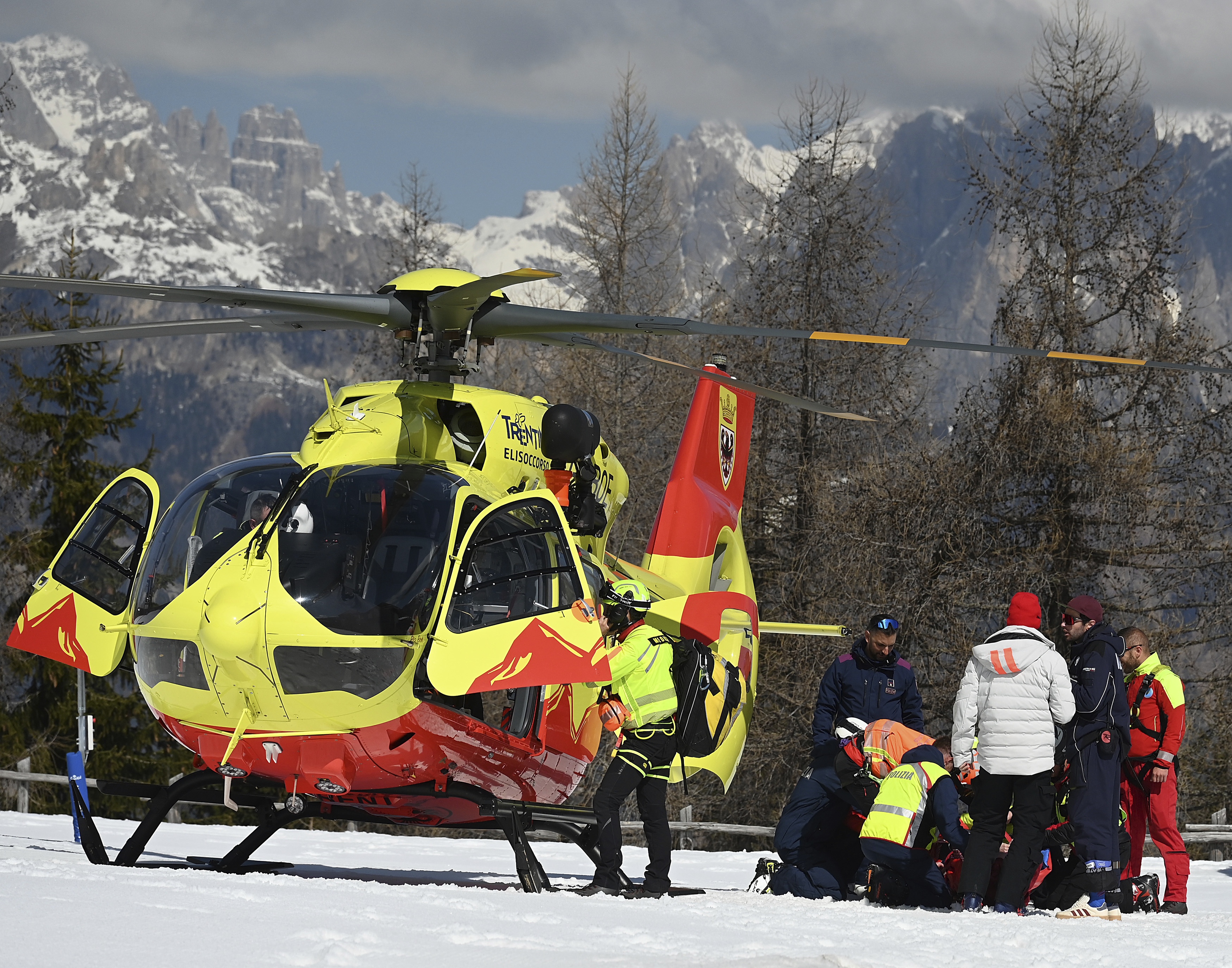 Alpine Ski Brignone Crash