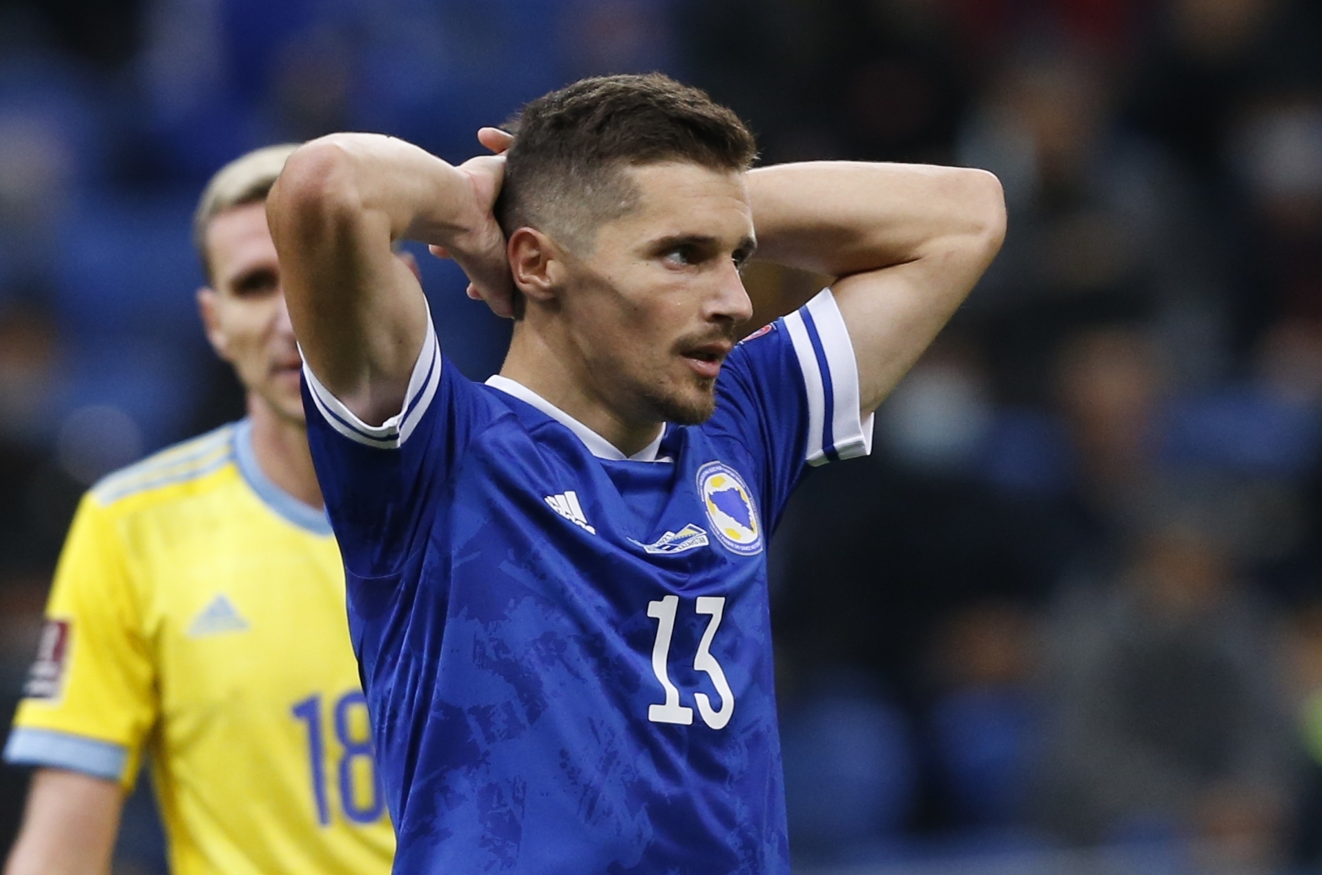 Kazakhstan Bosnia WCup 2022 Soccer