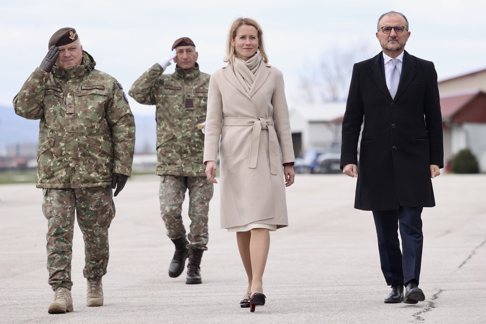 Kaja Kallas i Luigi Soreca u EUFOR-u