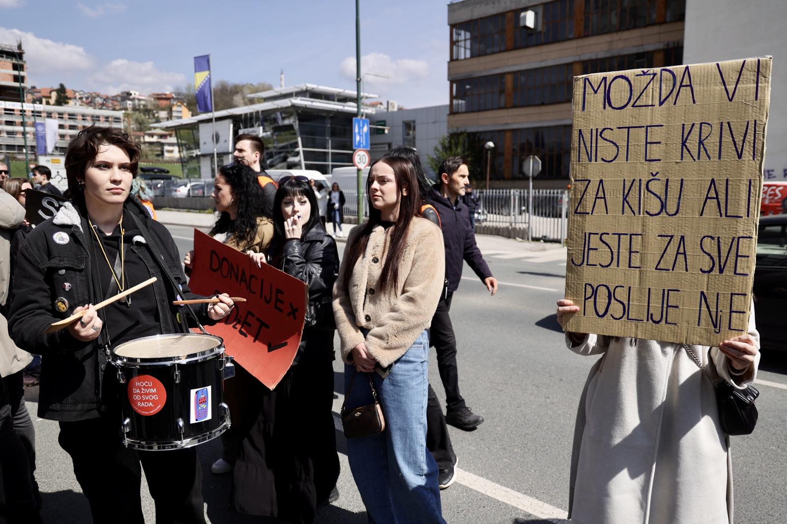 Protesi studenata u Sarajevu / F.Z./N1