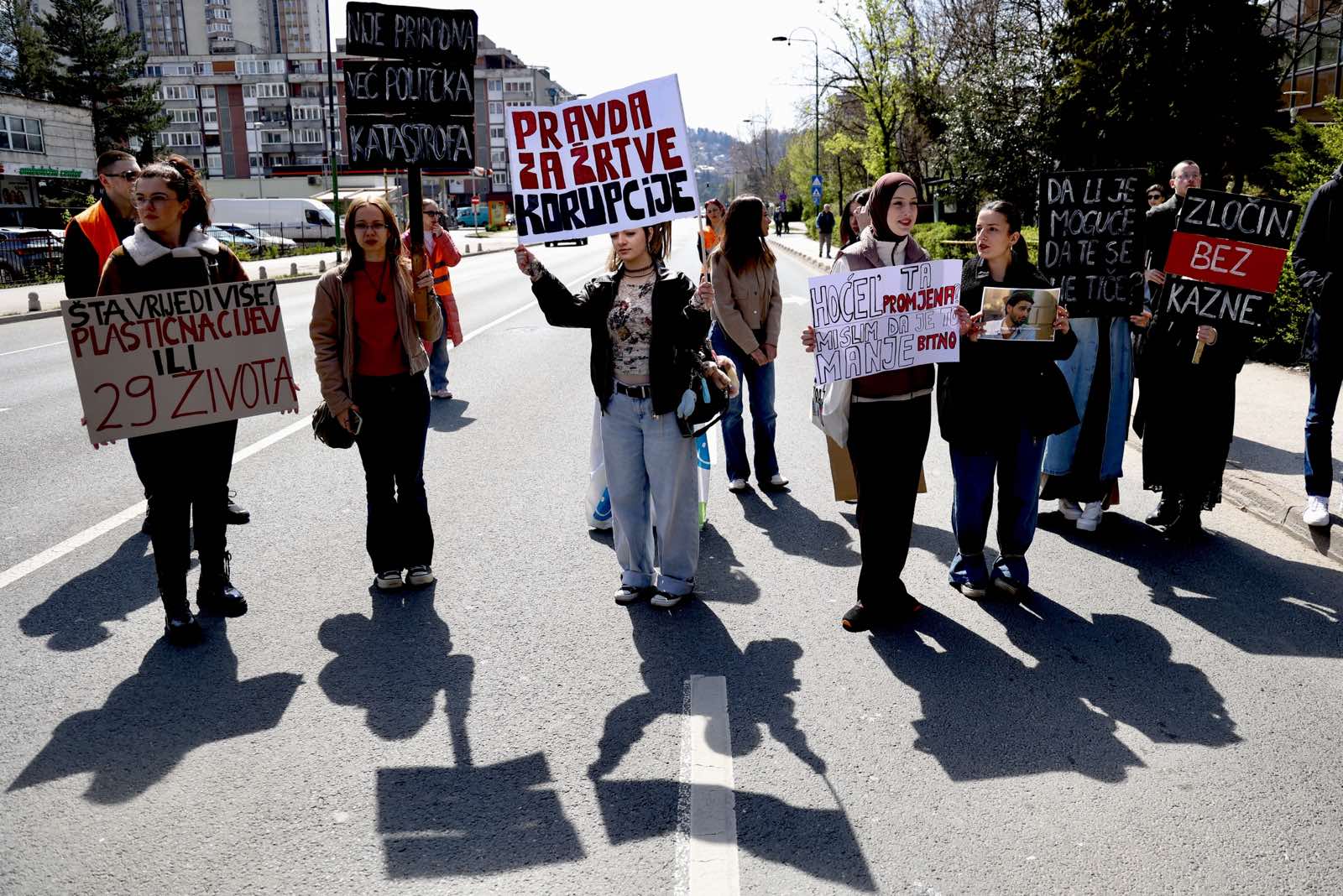 Protesti u Sarajevu/ FOTO: F.Z./N1