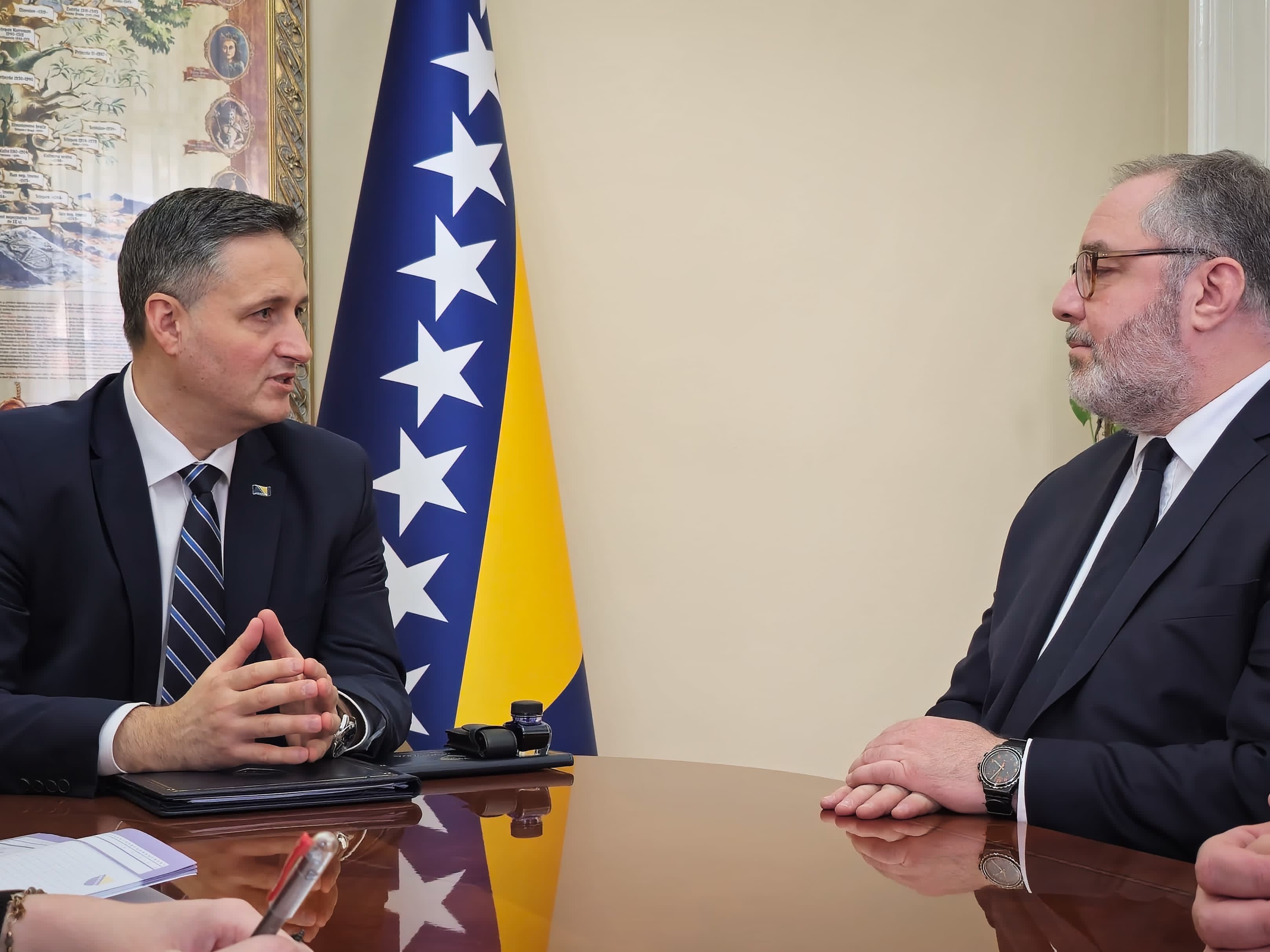 Rachid Temal i Denis Bećirović