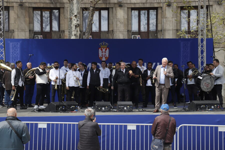 PRIPREME PRED SKUP "NE DAMO SRBIJU"