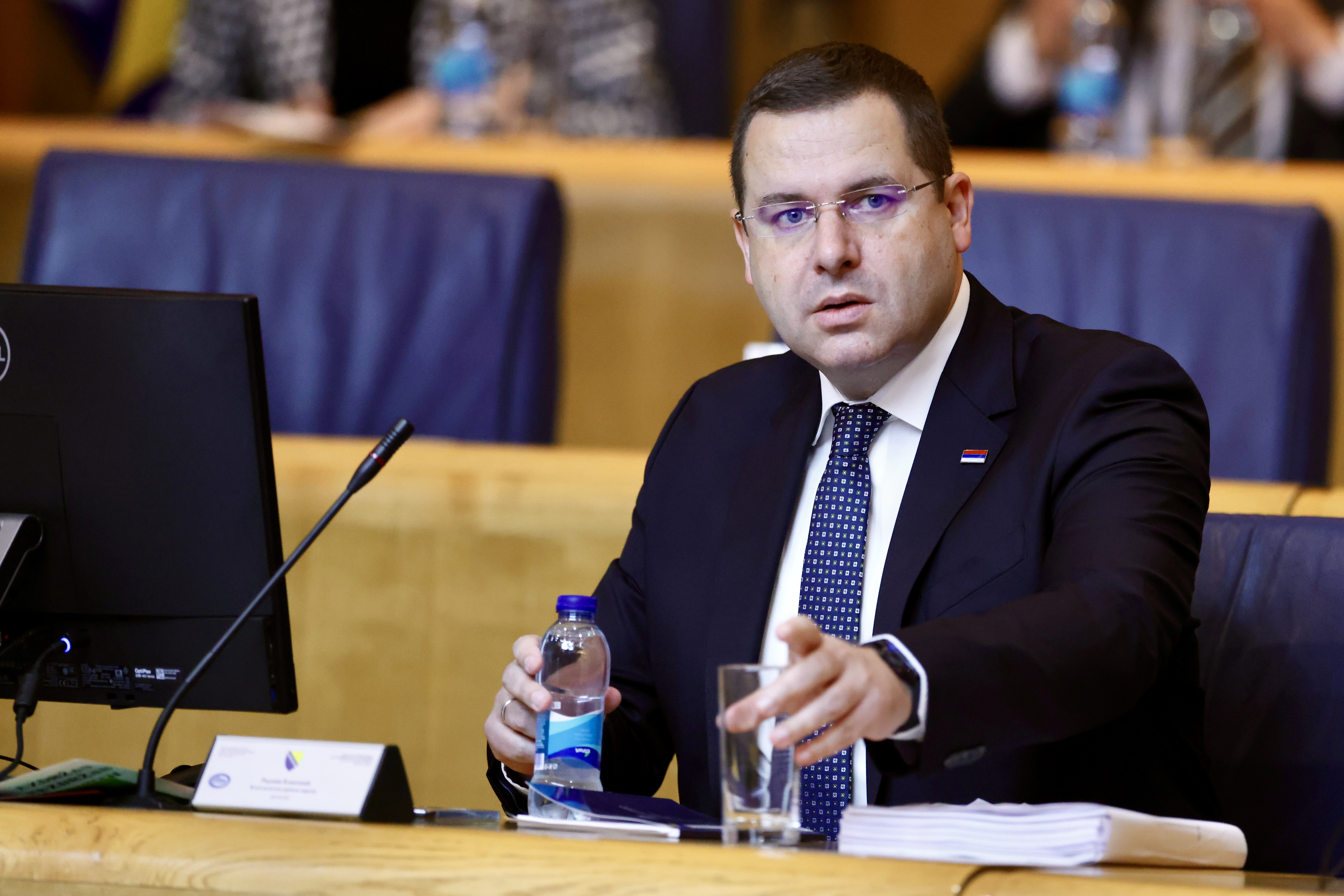 Radovan Kovačević na sjednici Doma naroda PSBiH