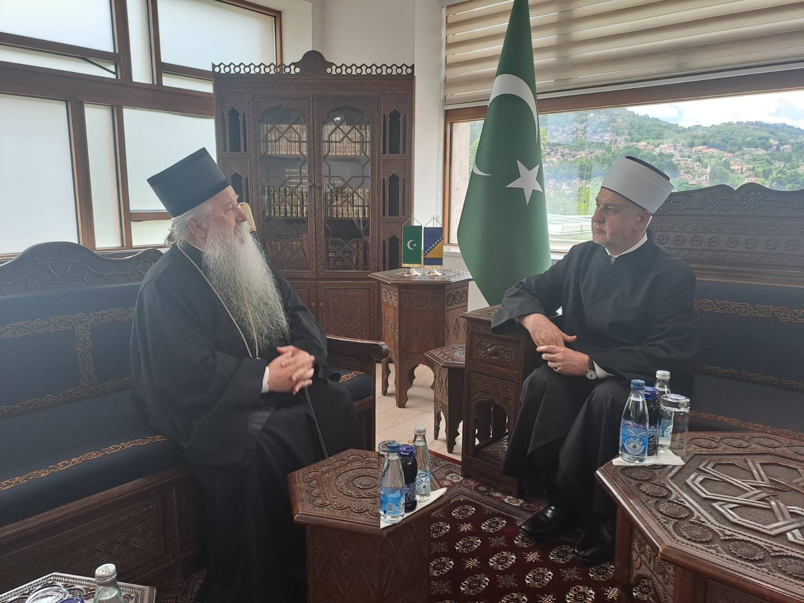 Husein-ef. Kavazović i Hrizostom