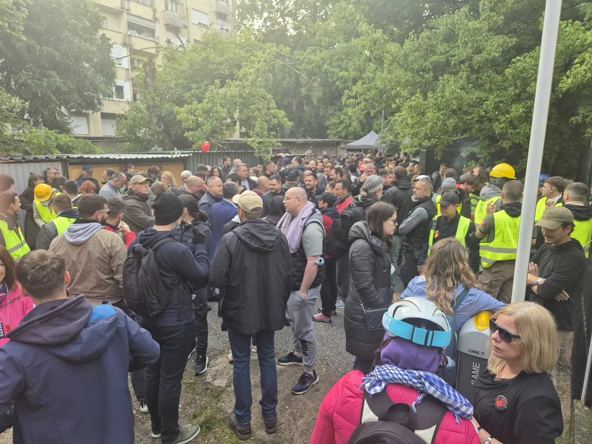 Blokada suda i tužilaštva u Novom Sadu