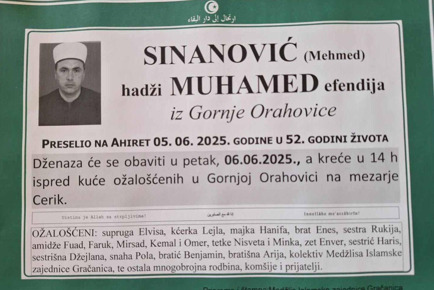 muhamed sinanovic