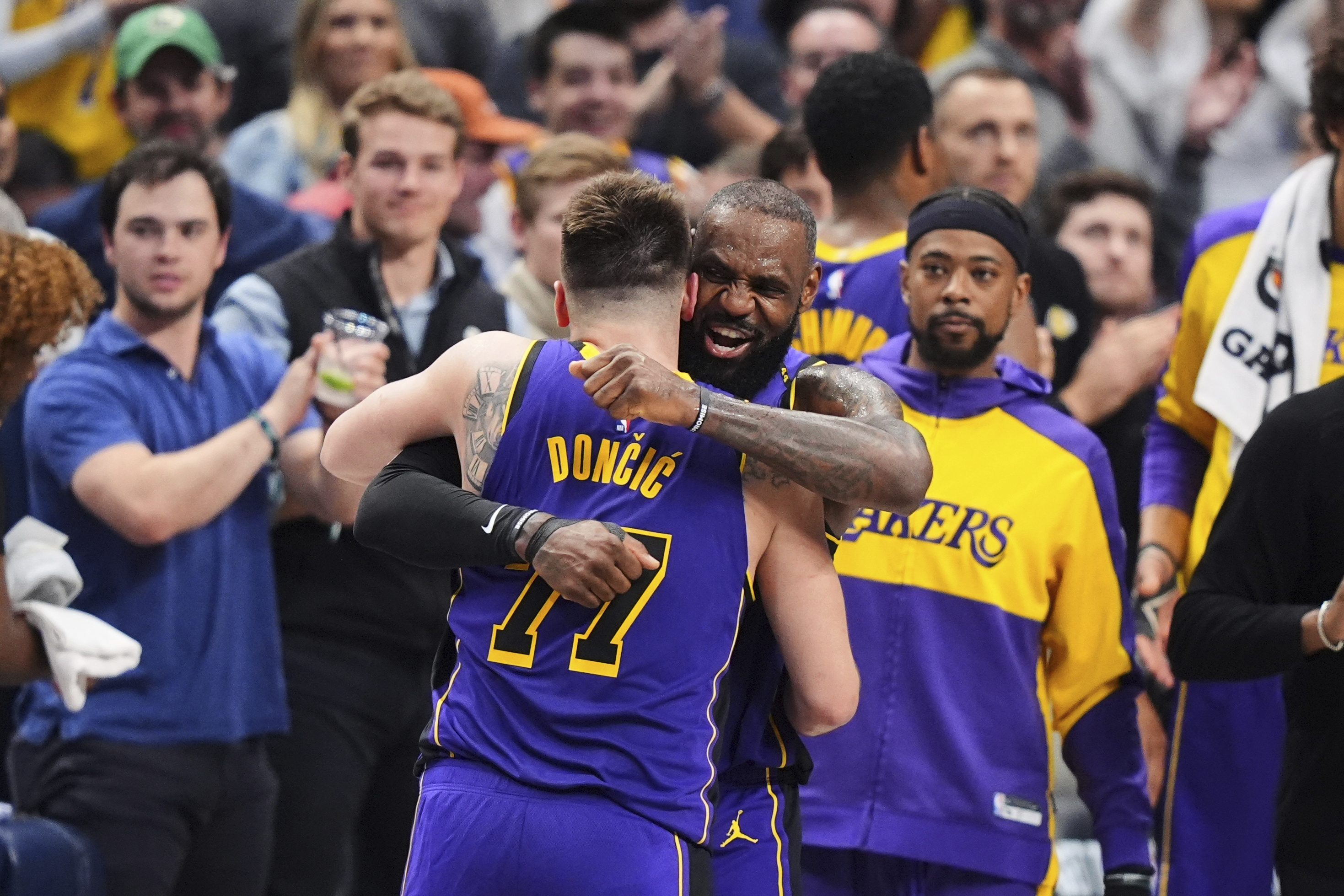 LeBron James Luka Dončić Los Angeles Lakers