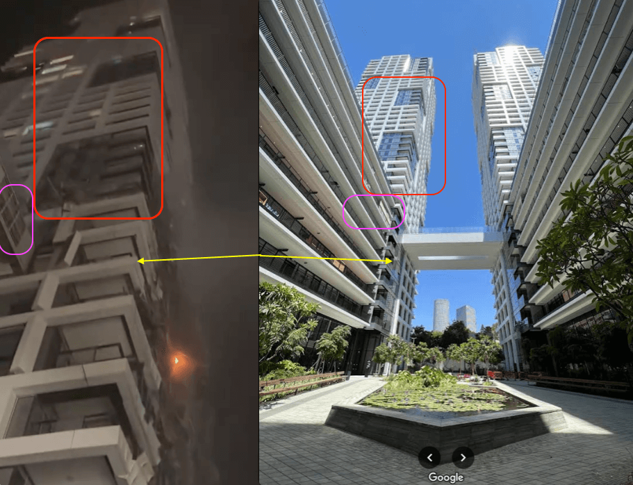 mapa iranskih napada