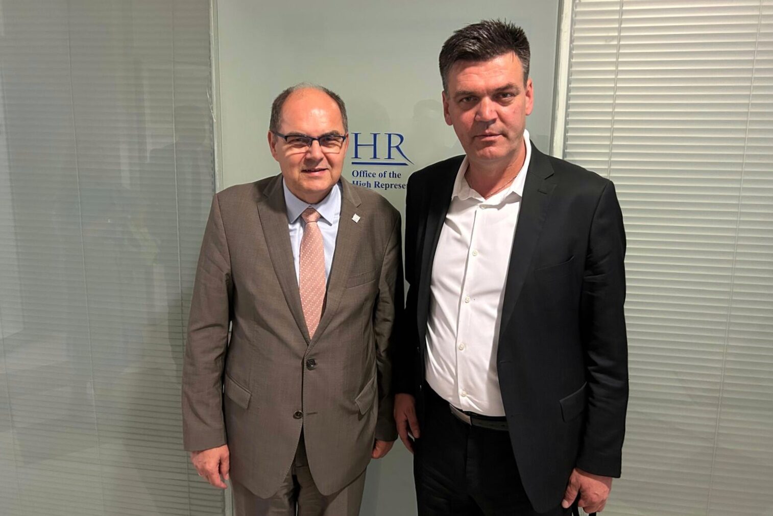 Christian Schmidt i Ilija Cvitanović