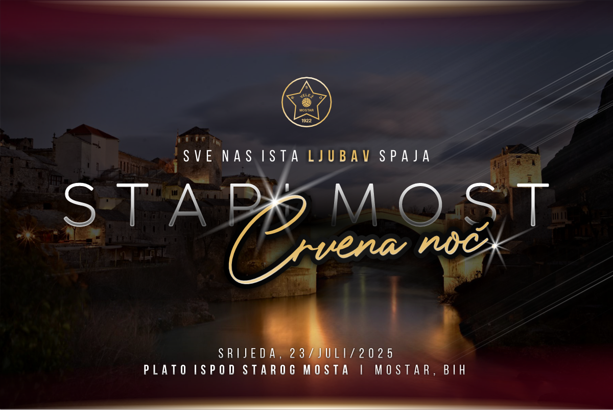 Velez Mostar - Crvena noc Mediji