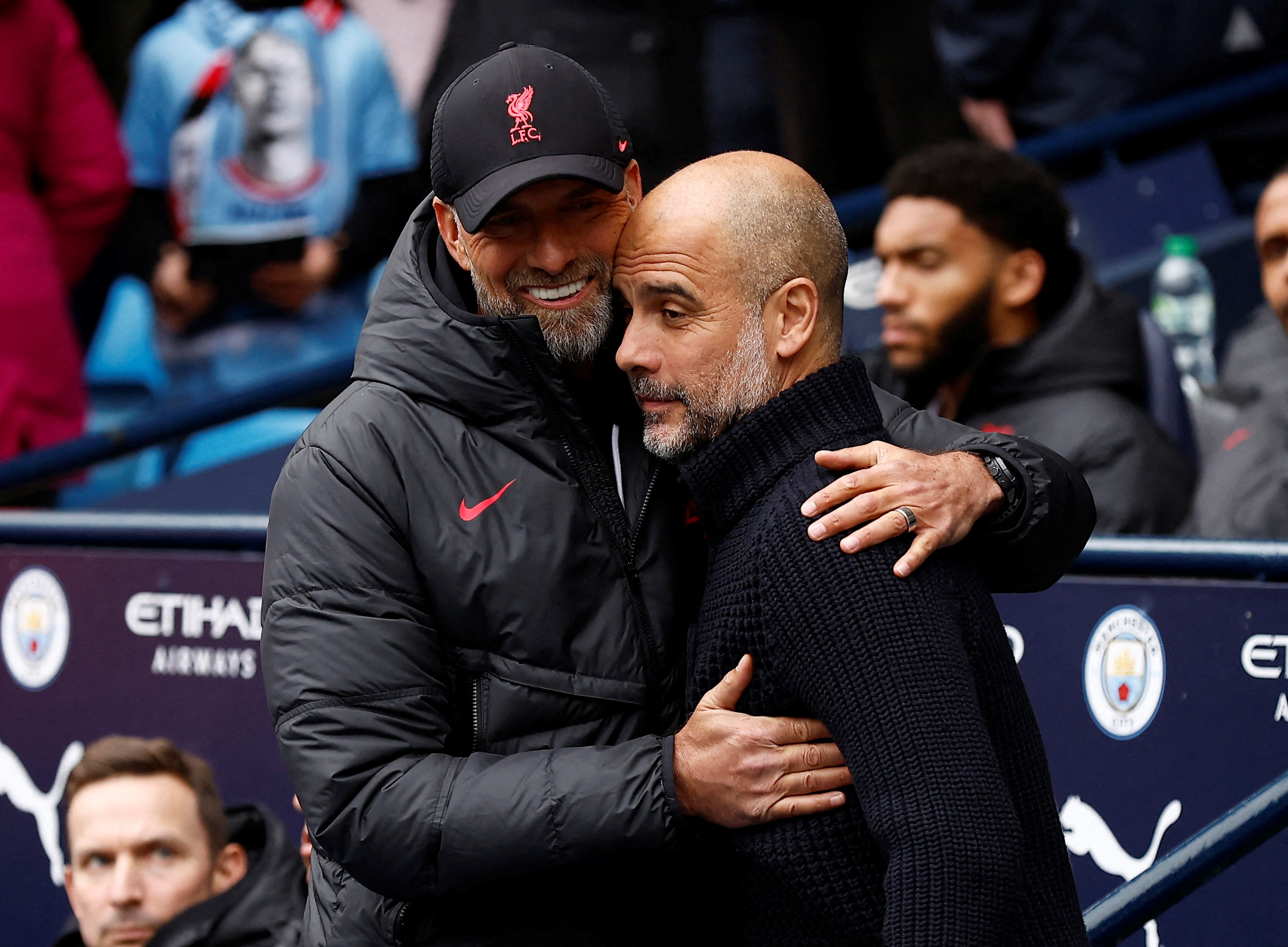 Jurgen Klopp Pep Guardiola