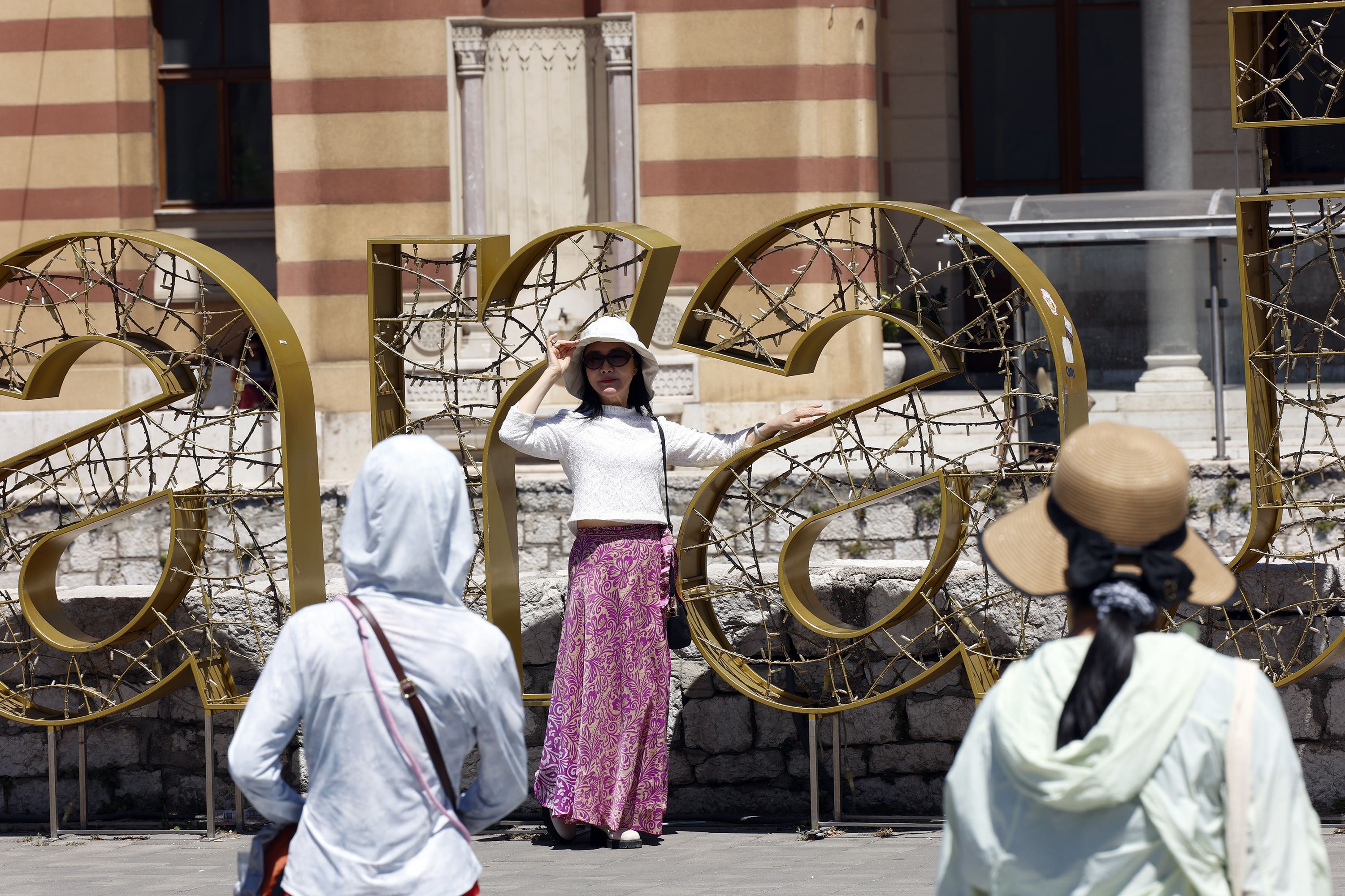 turisti sarajevo šetnja vrućine ljeto