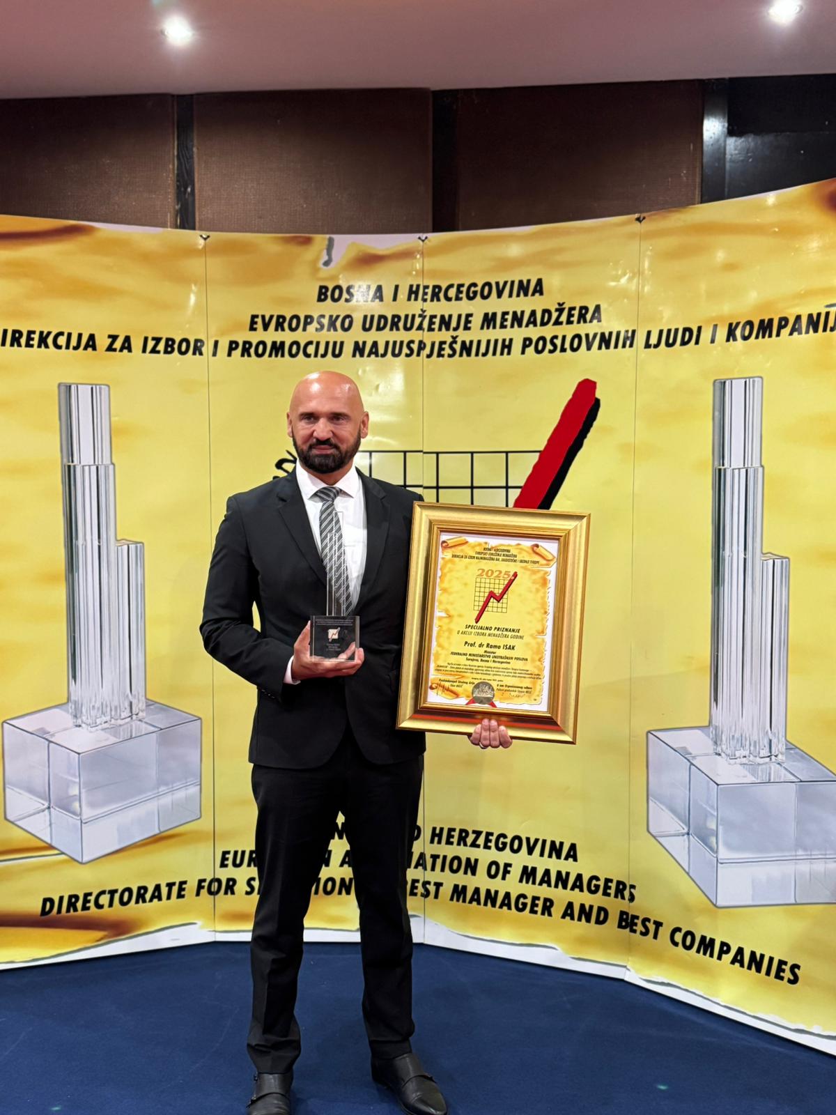 ramo isak evropski najministar