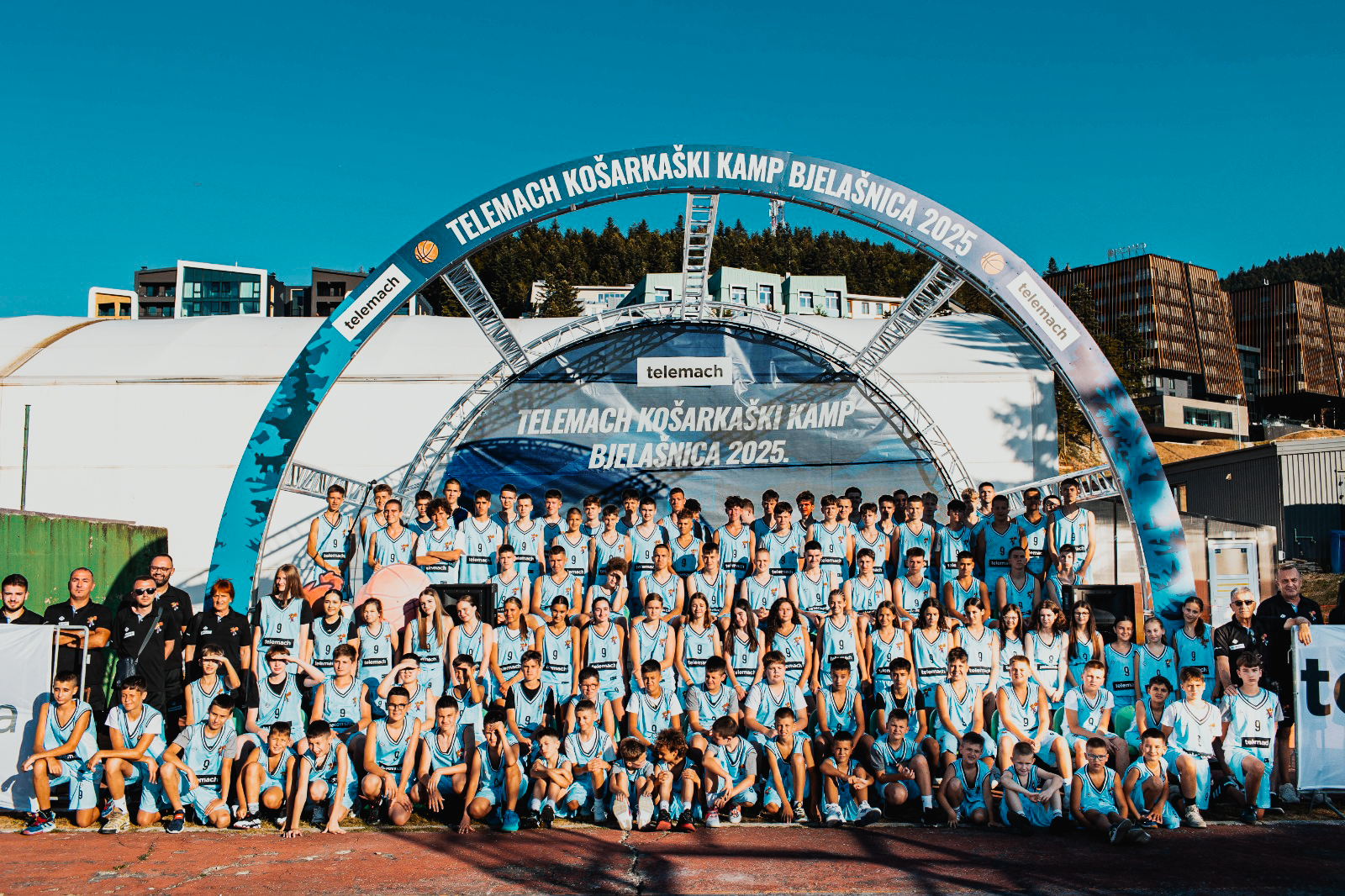 Telemach košarkaški kamp 2025_učesnici