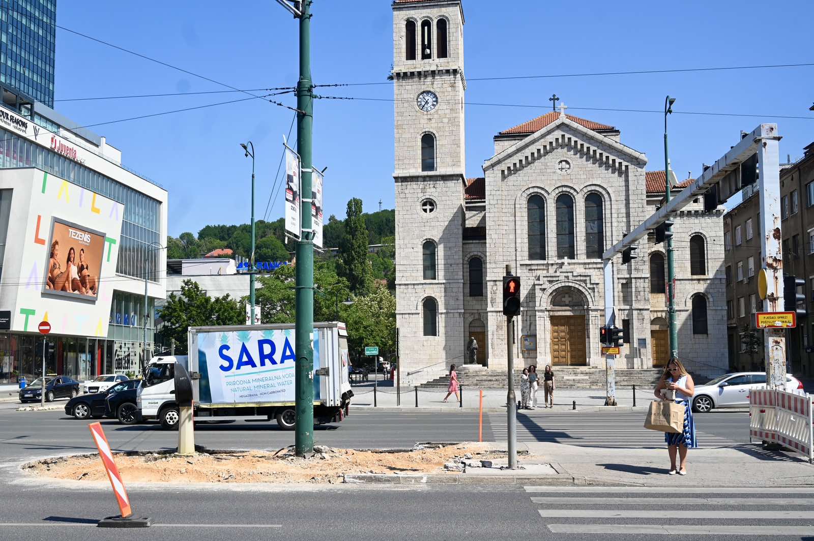 SCC, Marijin Dvor, radovi