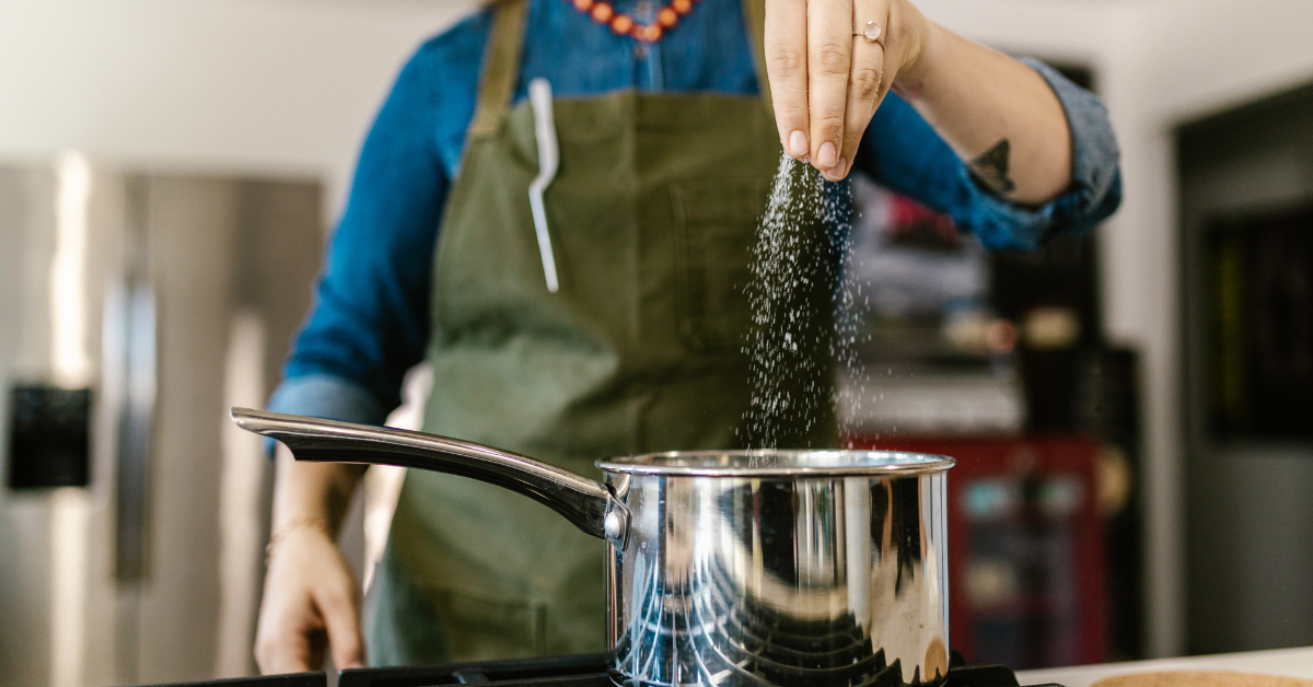 soljenje, začinjavanje jela