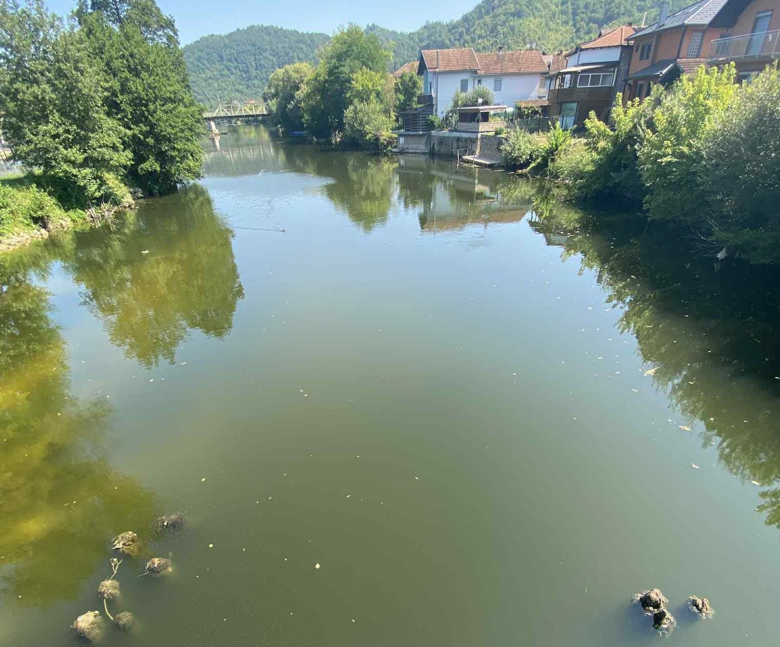 rijeka una zagađenje