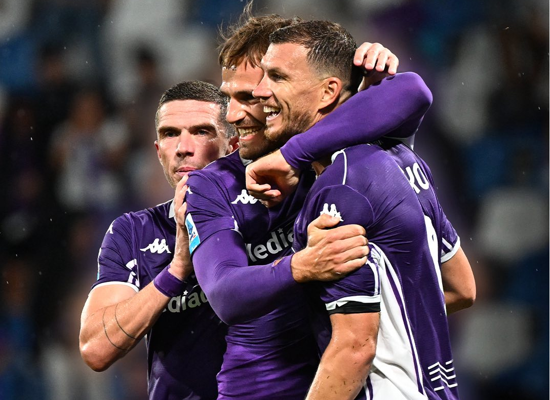 Edin Džeko Fiorentina Dzeko