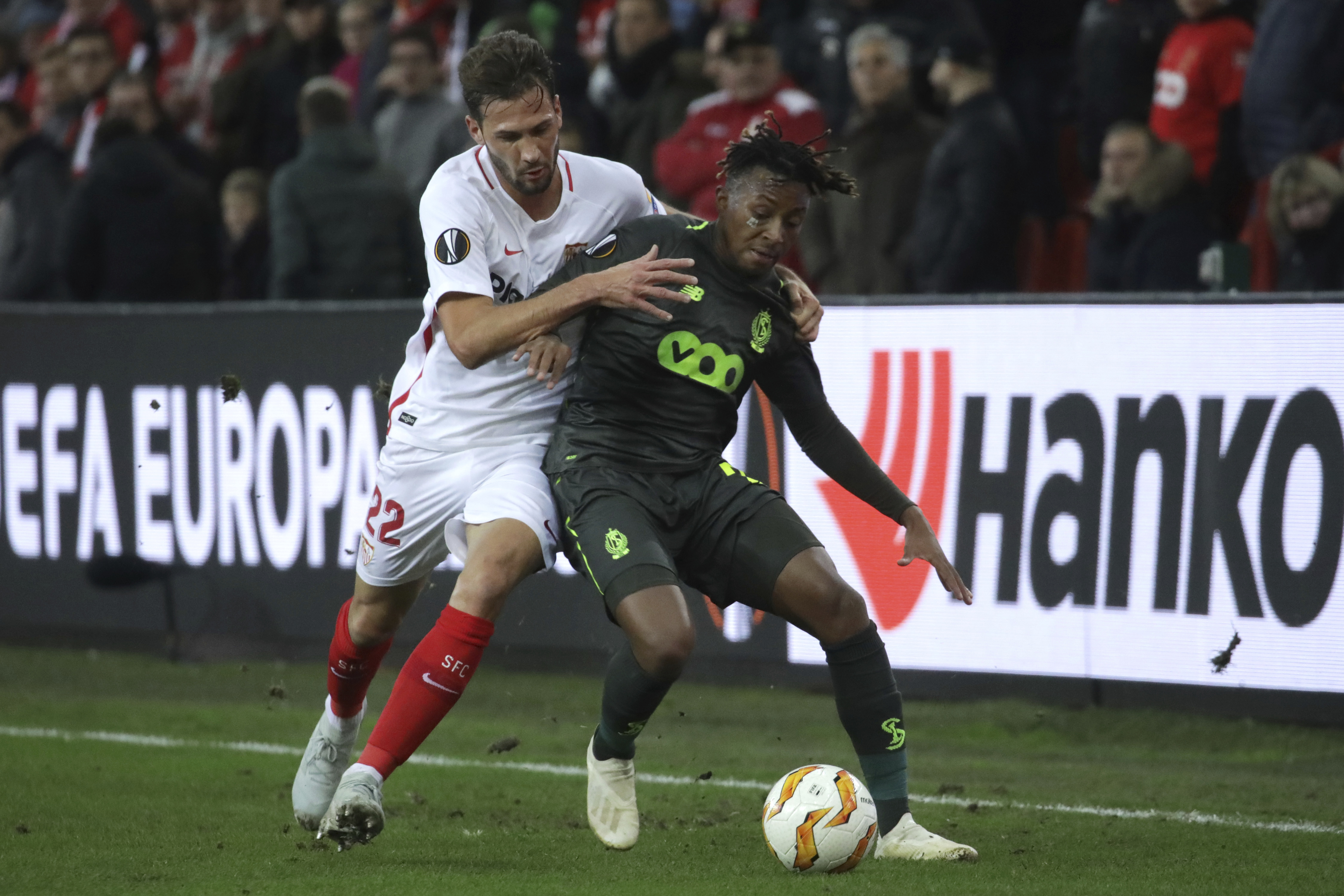 Standard Liege's Samuel Bastien,