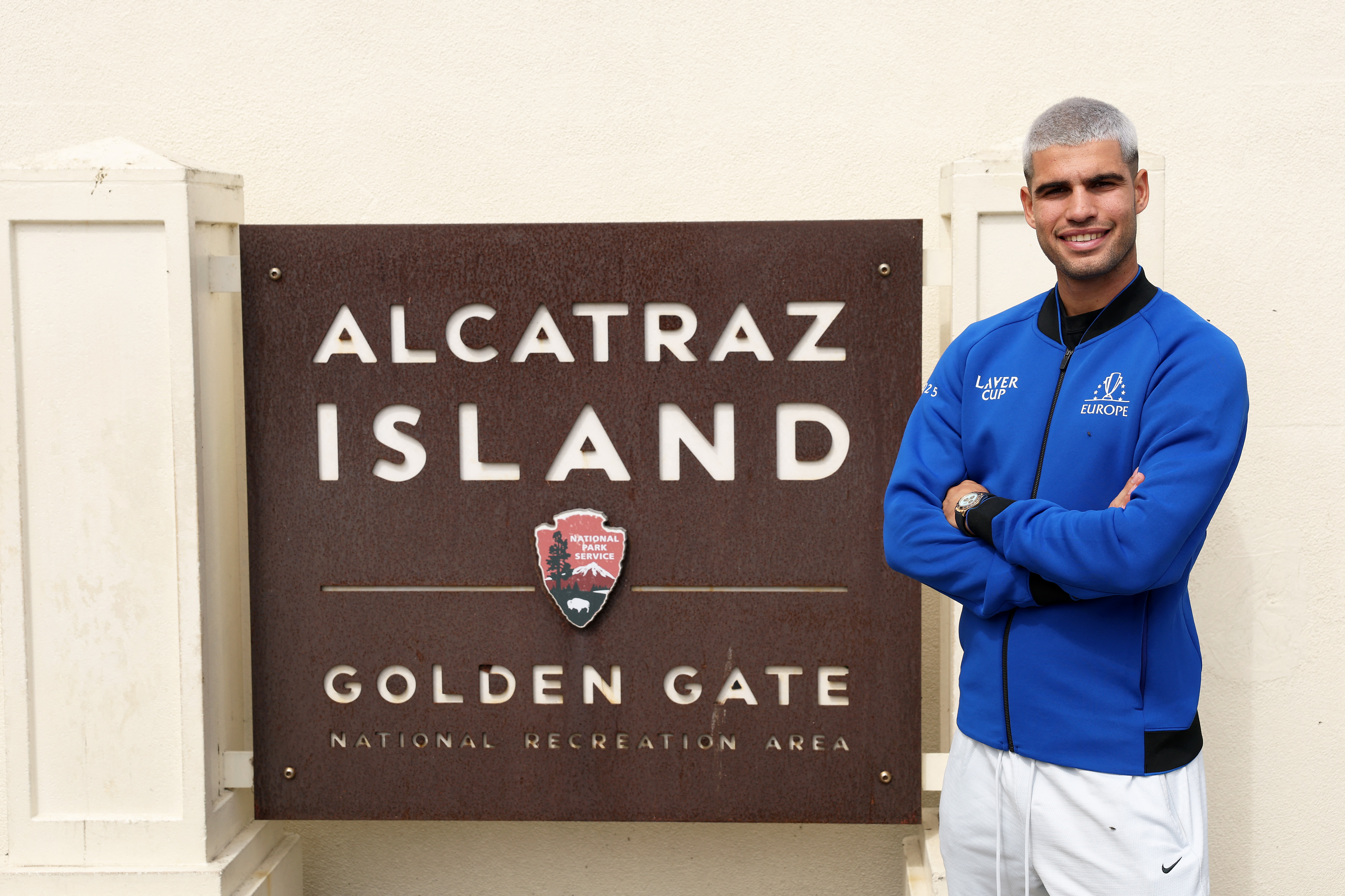 SAN FRANCISCO, CALIFORNIA - SEPTEMBER 16: Carlos Alcaraz