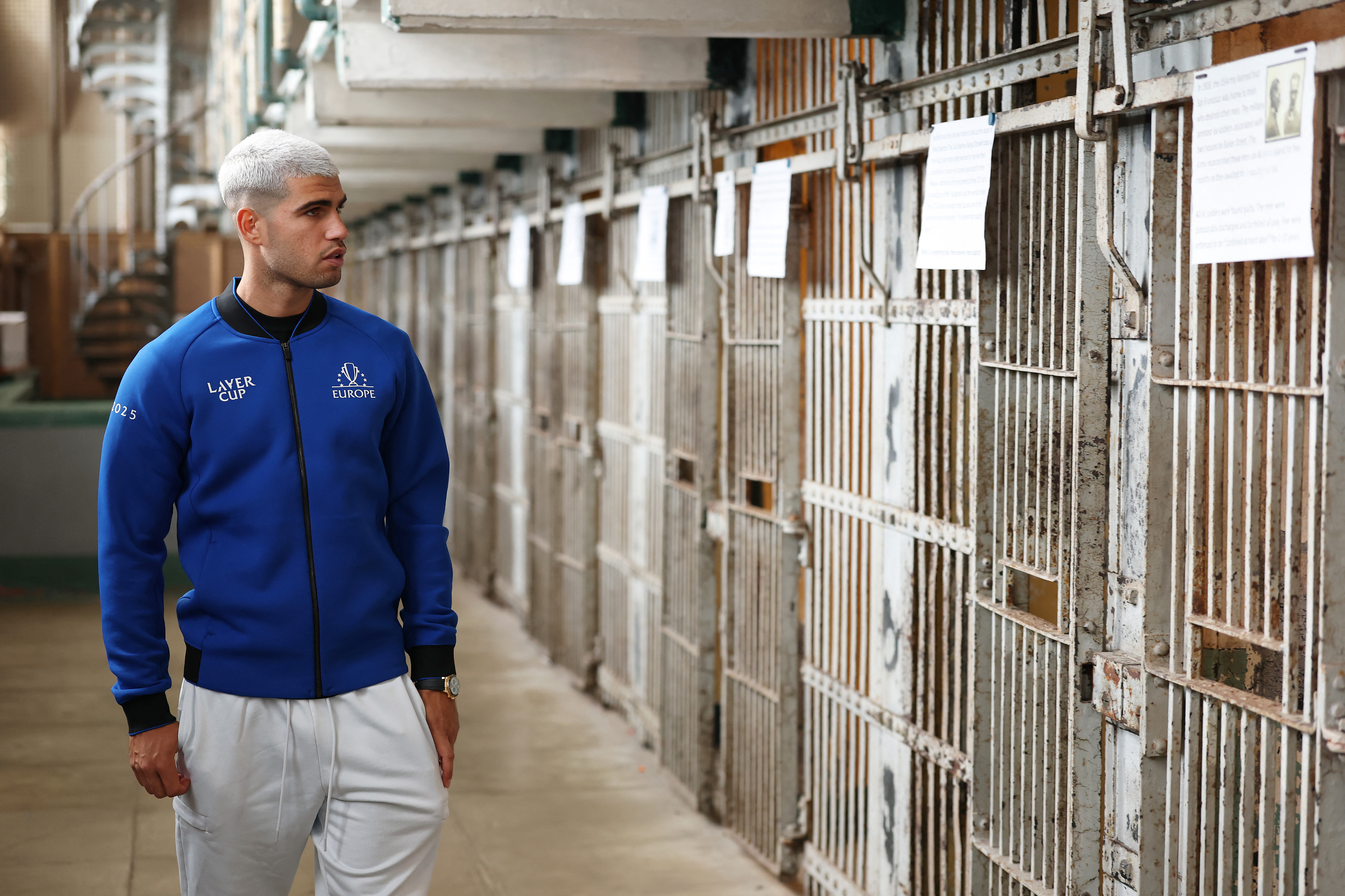 SAN FRANCISCO, CALIFORNIA - SEPTEMBER 16: Carlos Alcaraz