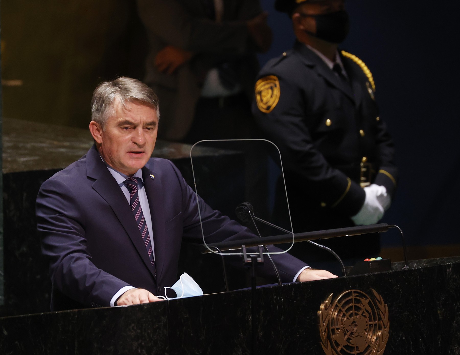Chairman of the Presidency, Bosnia and Herzegovina Zeljko Komsic