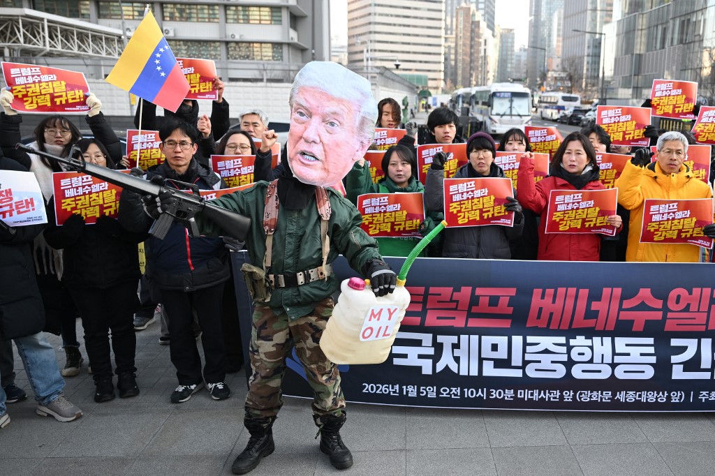 Protesti u Seulu nakon napada SAD na Venezuelu