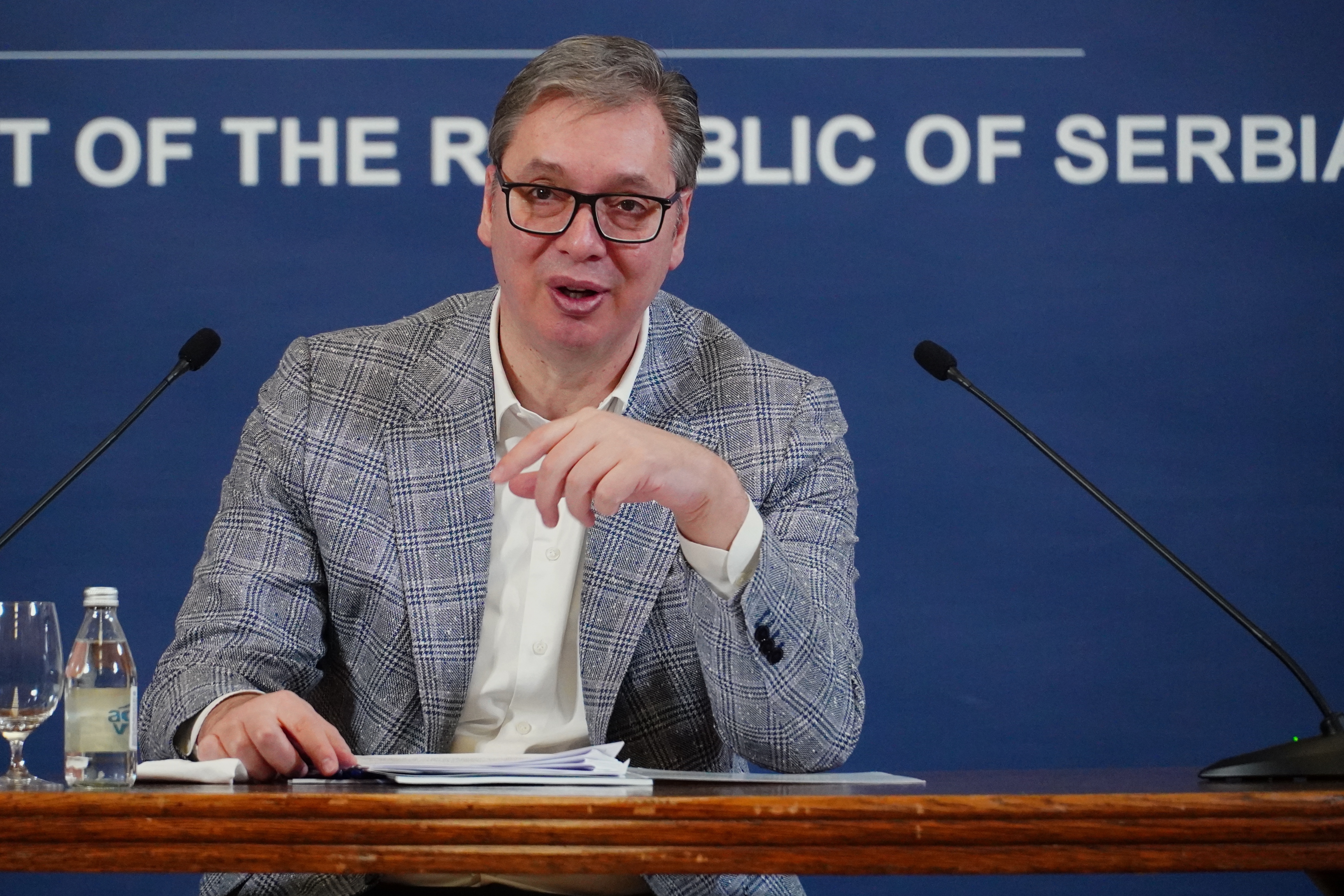 Beograd, 4. januara 2026. - Predsednik Srbije Aleksandar Vucic