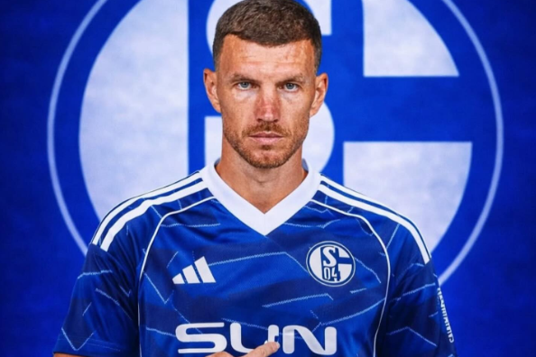 Edin Džeko Dzeko Schalke
