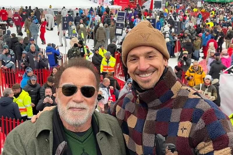 Zlatan Ibrahimović Arnold Schwarzenegger