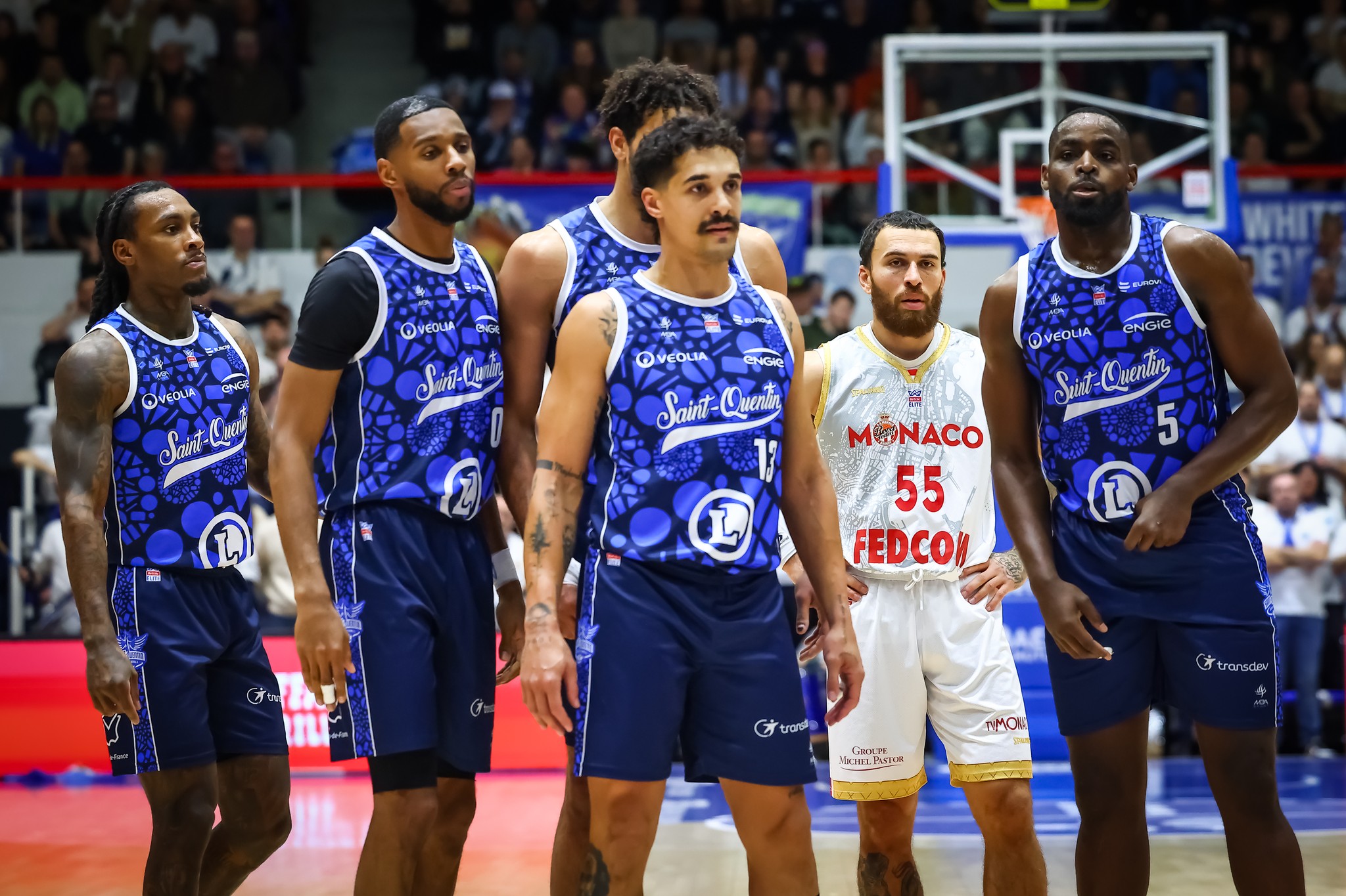 25th January 2026 - Betclic Elite - 17 eme Journee - Saint Quentin vs AS Monaco Basketball - Palais des Sports Pierre Ratte - Saint Quentin