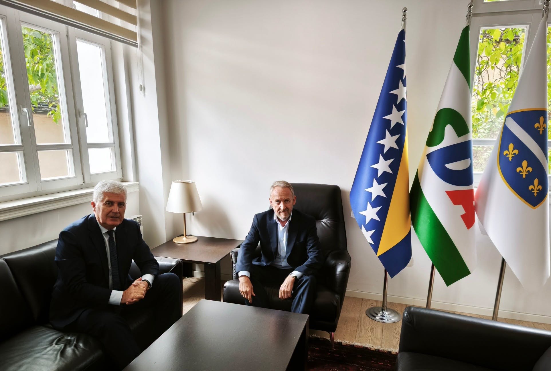 Čović i Izetbgović održali sastanak u Sarajevu nakon Općih izbora 2026.