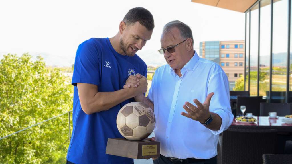 Edin Džeko, Nermin Nikšić