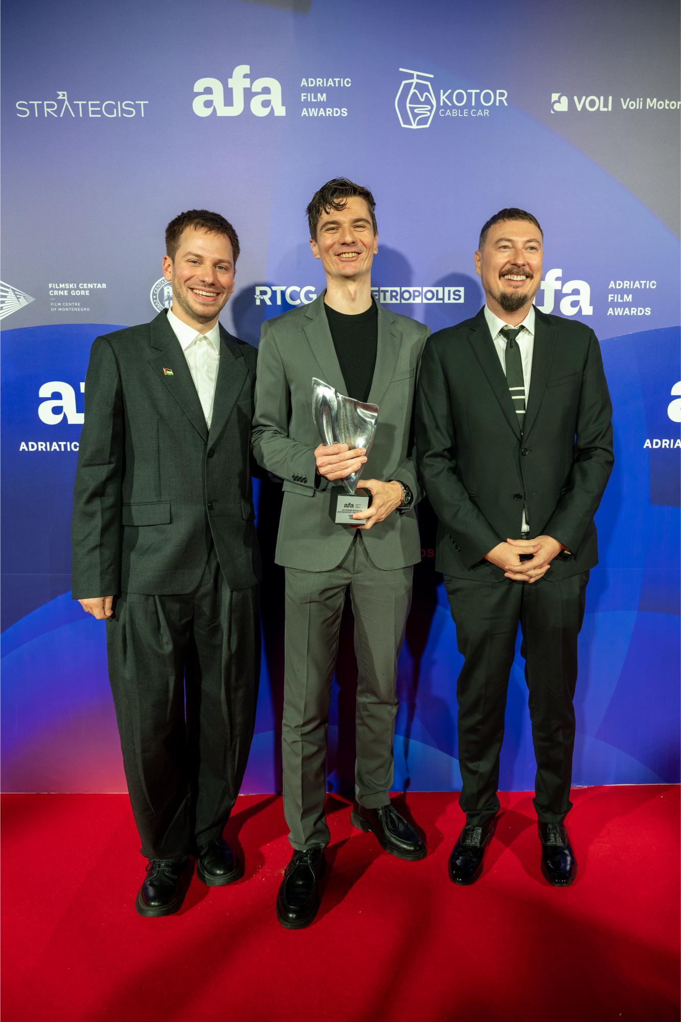 Marko Grabež, Ivan Kelava i Igor Seregi, film "Svadba"