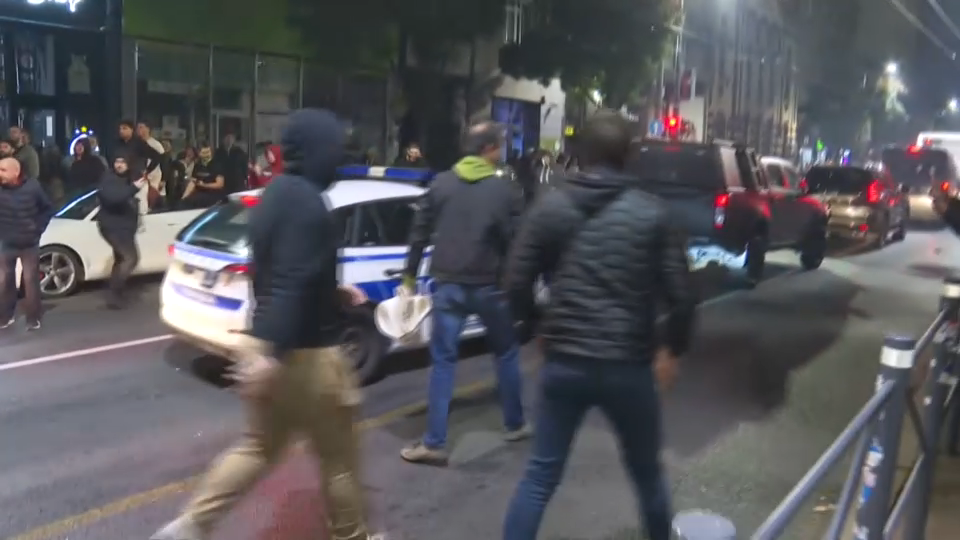 napad na policiju bg