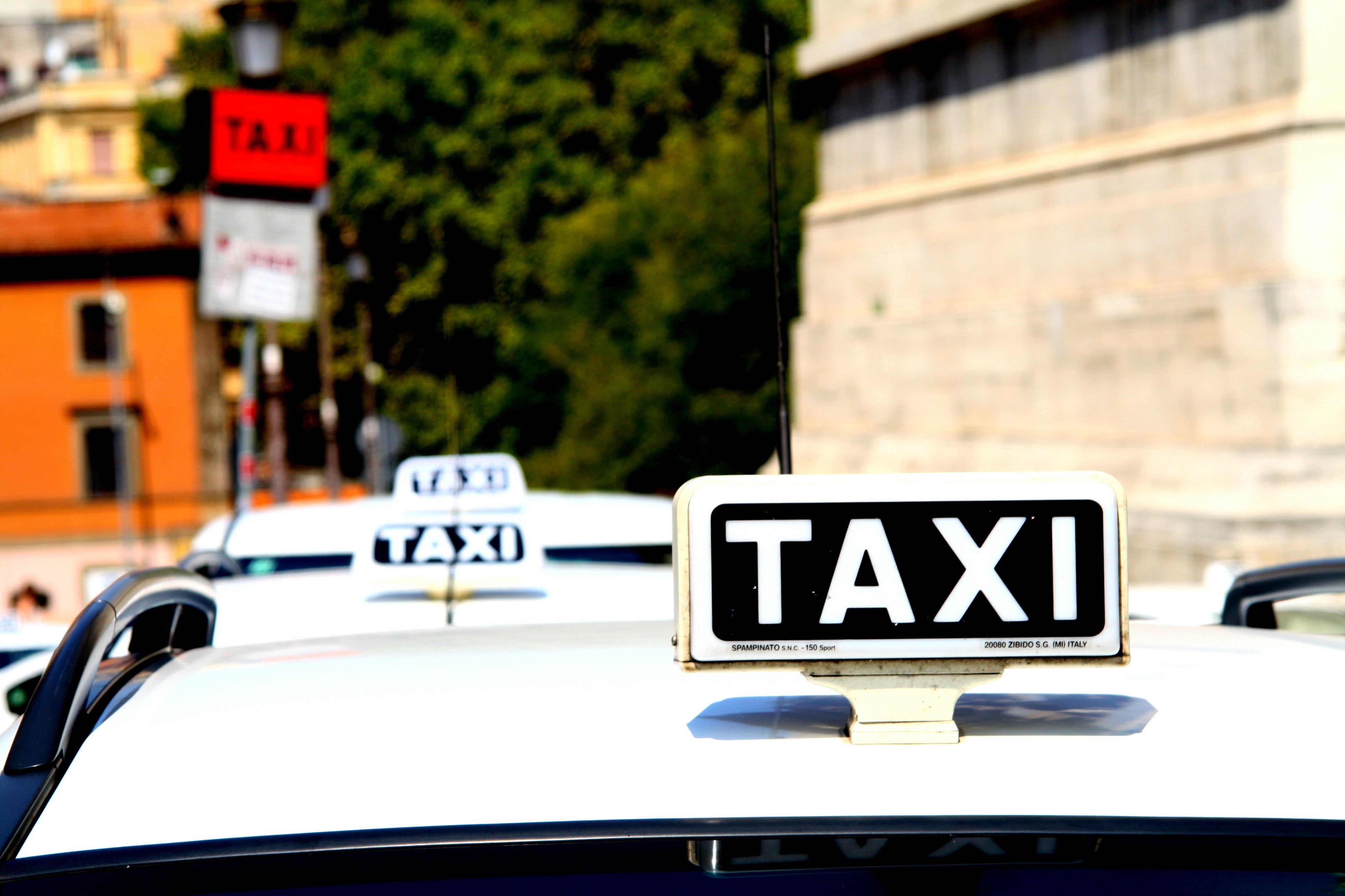 Taxi štand u Rimu