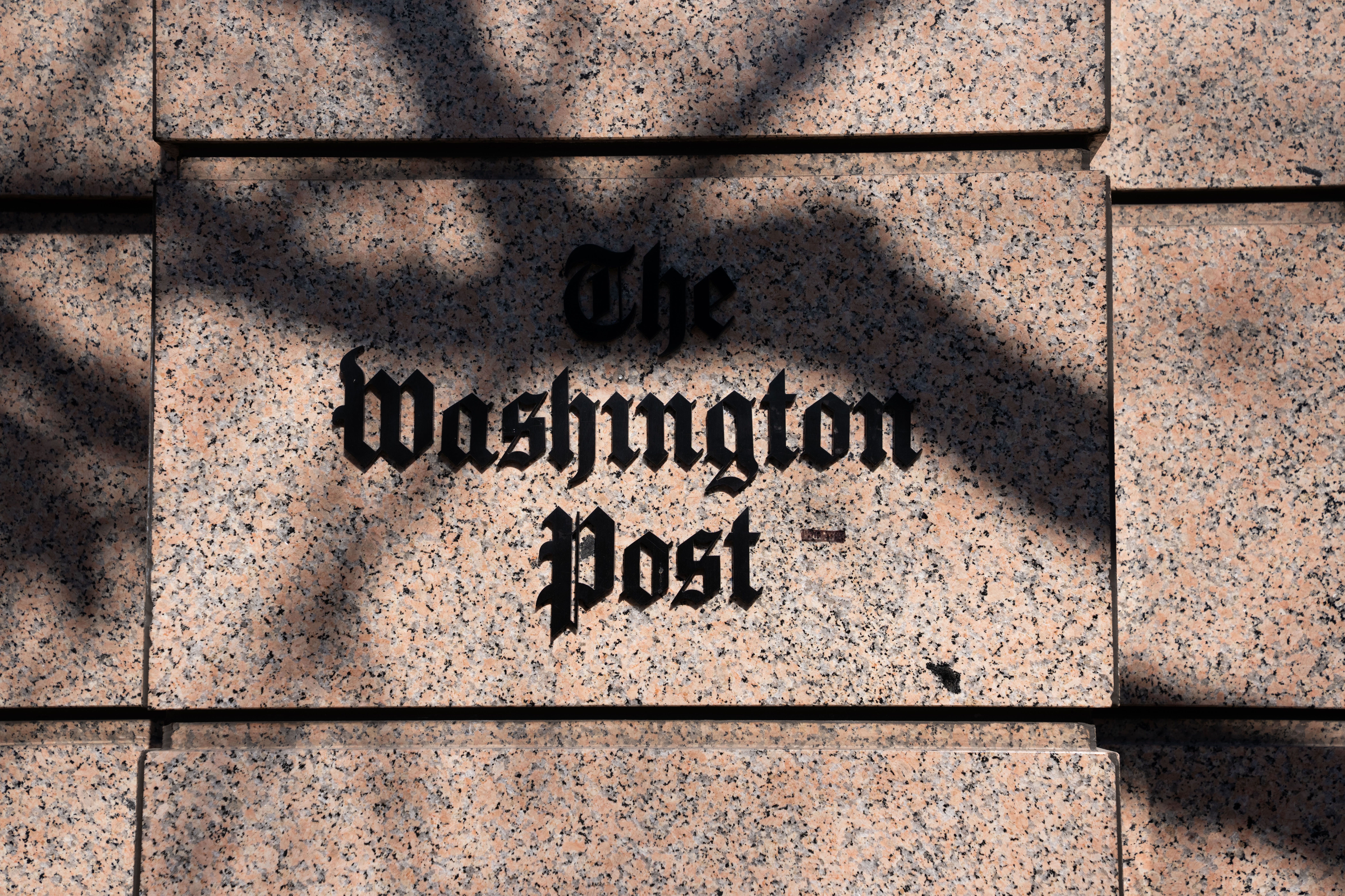 The Washington Post office following a mass layoff, Thursday, Feb. 5, 2026, in Washington. (AP Photo/Allison Robbert)