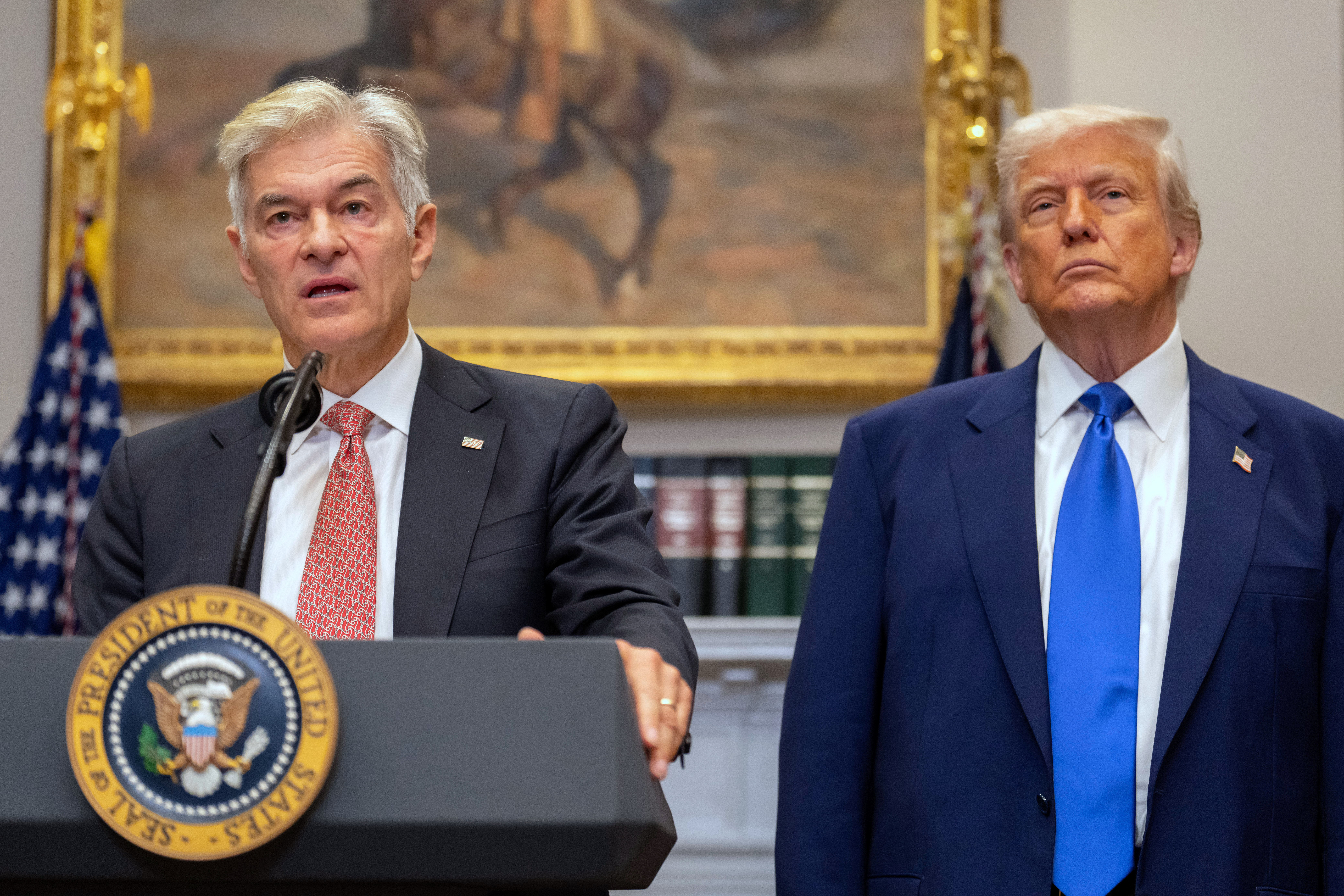 Dr. Mehmet Oz, Administrator of the Centers for Medicare & Medicaid Services, US President Donald Trump