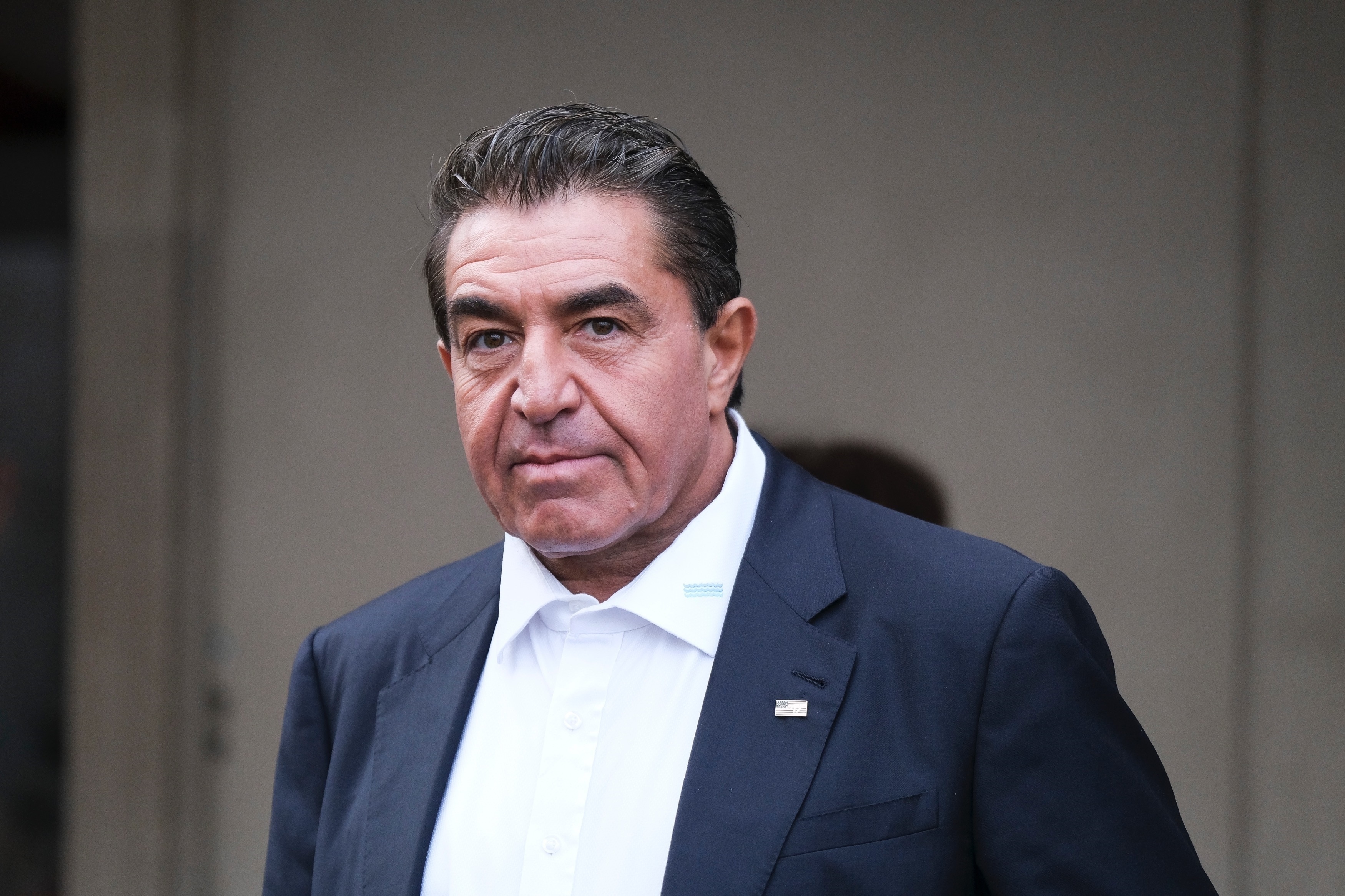 Rome, ITALY  - Paolo Zampolli, the historical friend of Donald Trump