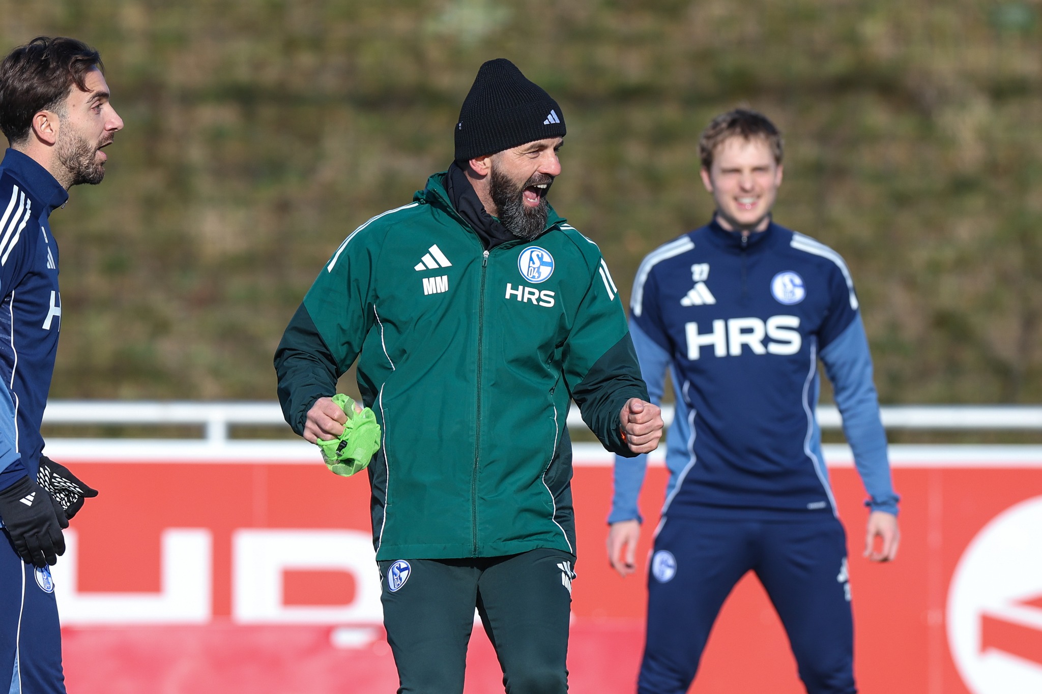04.02.2026, Fussball, Saison 2025/2026, 2. Bundesliga, Training FC Schalke 04, Foto: Tim Rehbein/FC Schalke 04