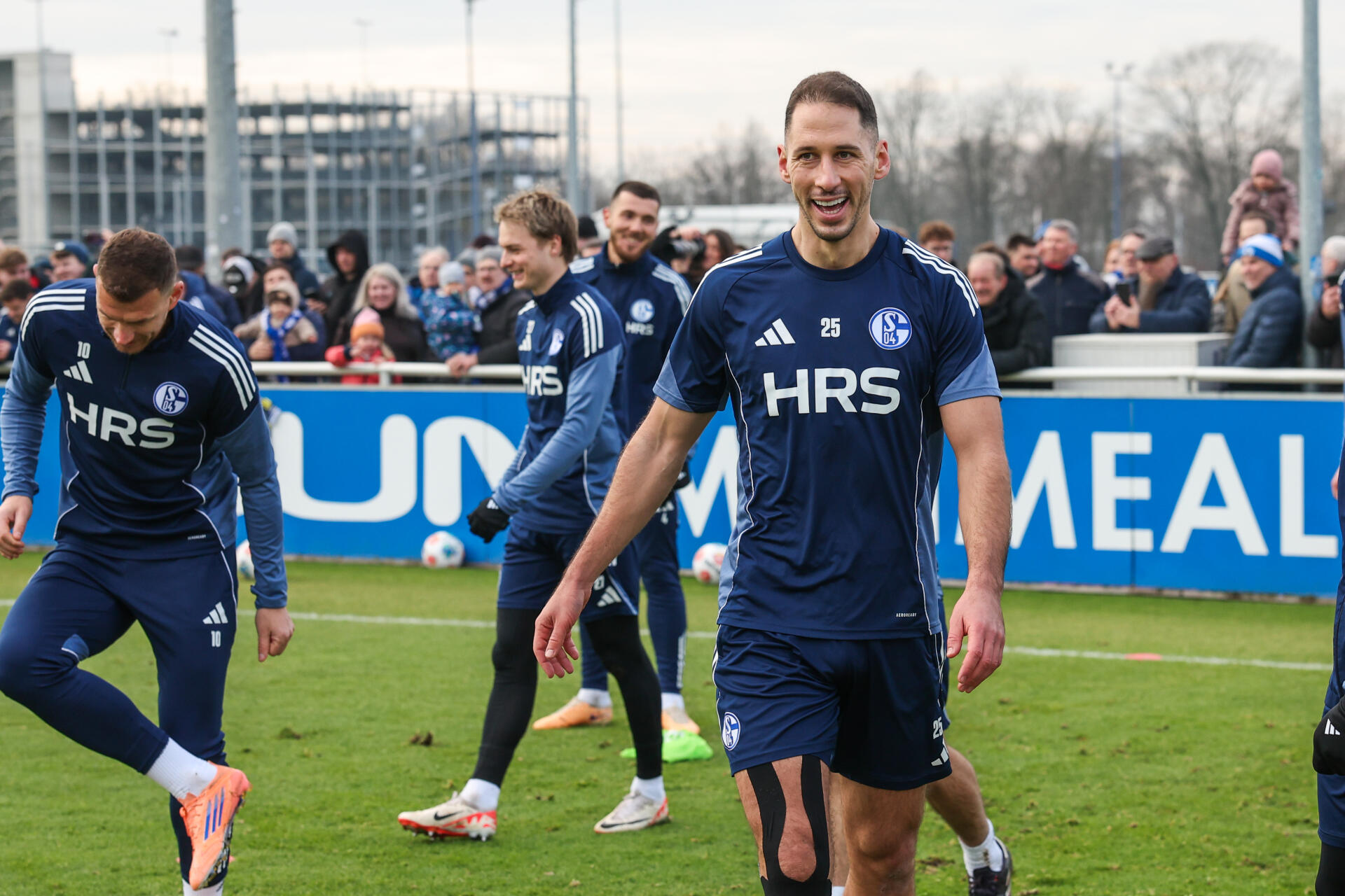 23.01.2026, Fussball, Saison 2025/2026, 2. Bundesliga, Training FC Schalke 04, Foto: Tim Rehbein/FC Schalke 04