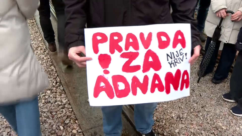 pravda za adnana protesti u sarajevu