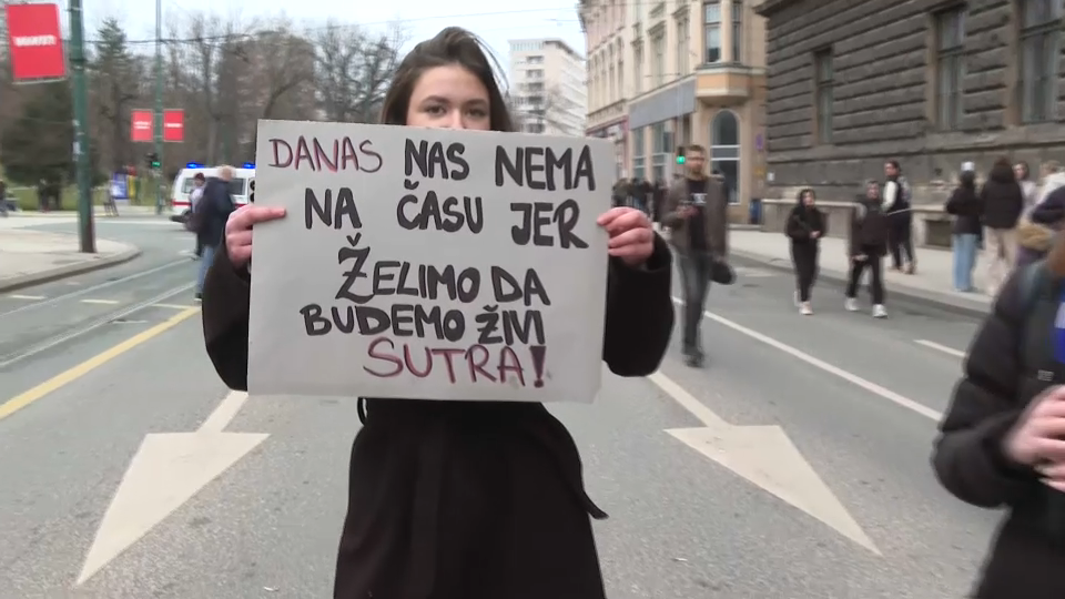 Asja protesti u Sarajevu