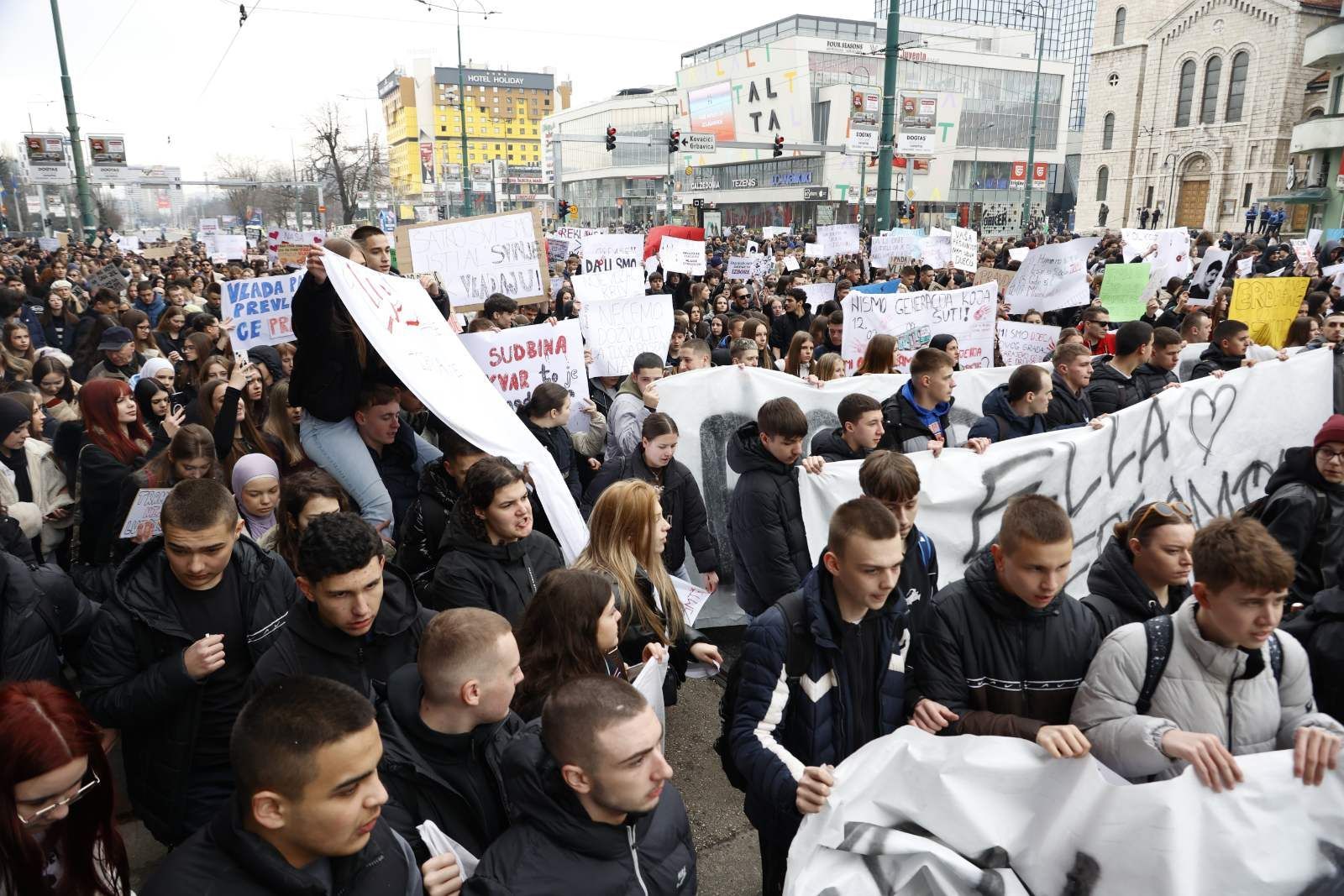protesti u sarajevu
